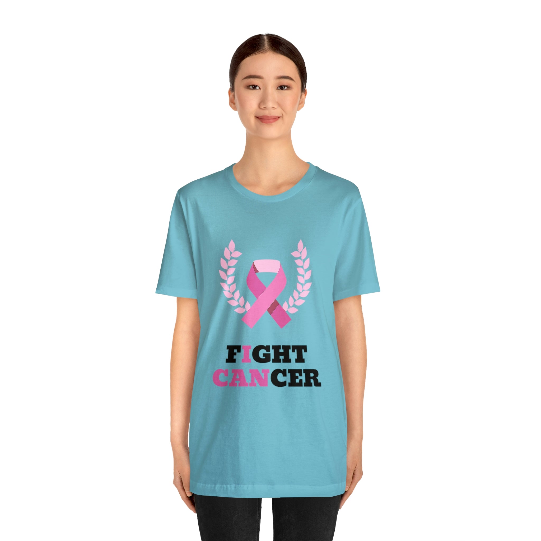 Fight Cancer I Can - Unisex Jersey Short Sleeve Tee