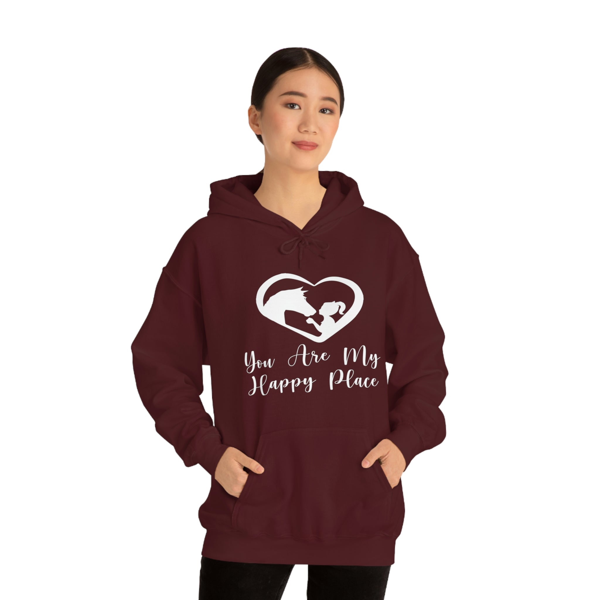 You Are My Happy Place - Unisex Heavy Blend™ Hooded Sweatshirt