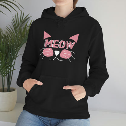 Meow - Unisex Heavy Blend™ Hooded Sweatshirt