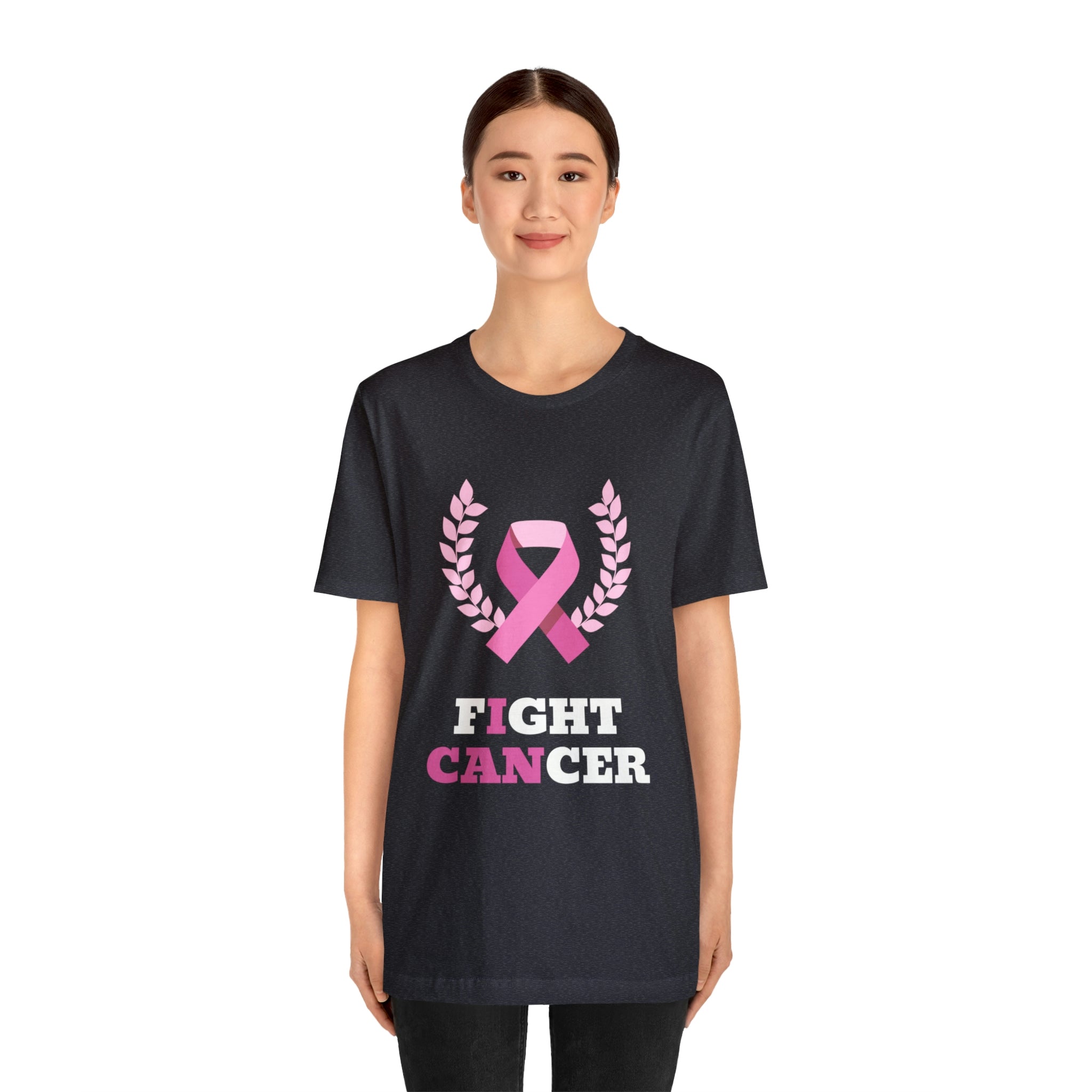 Fight Cancer I Can - Unisex Jersey Short Sleeve Tee