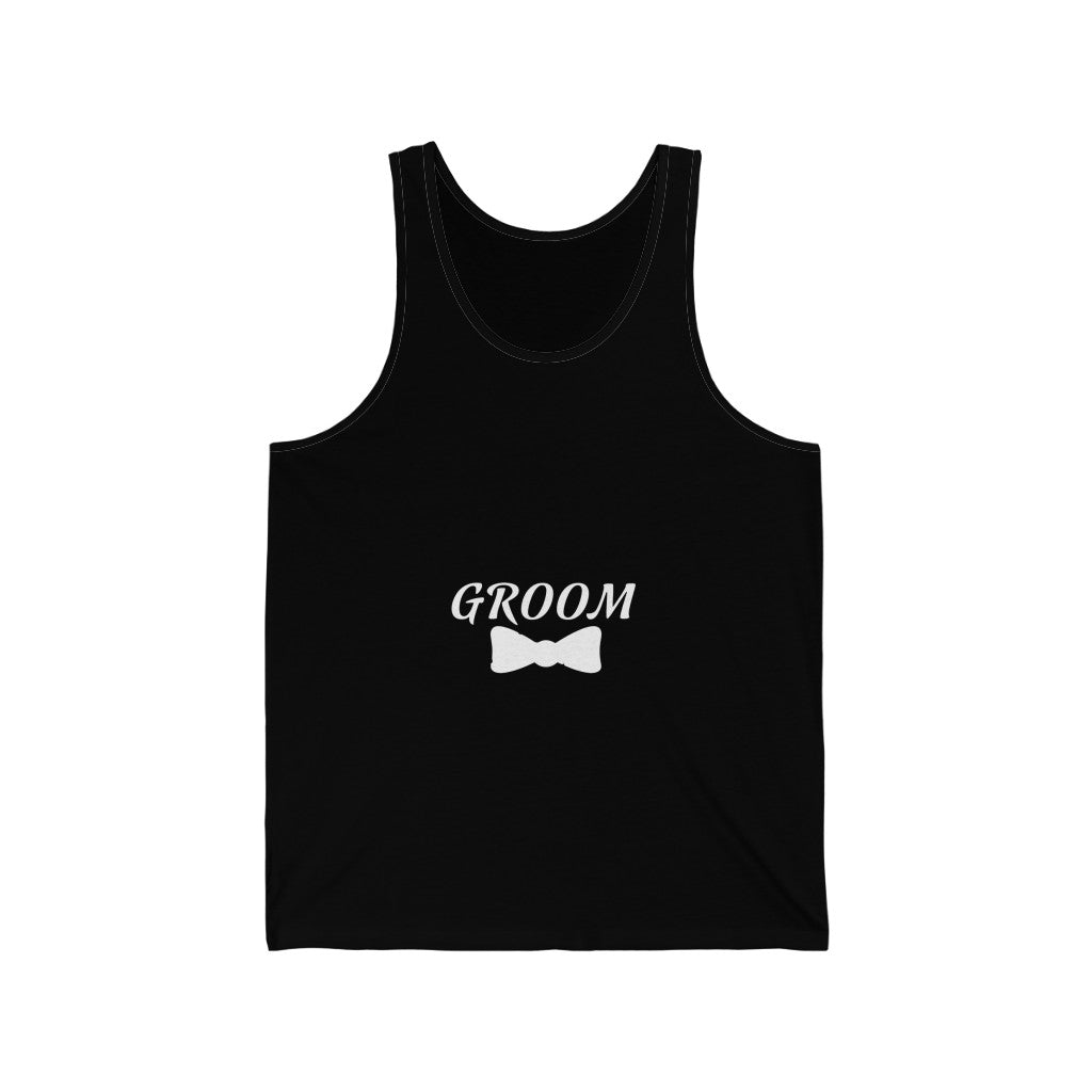 Groom - Unisex Jersey Tank Top