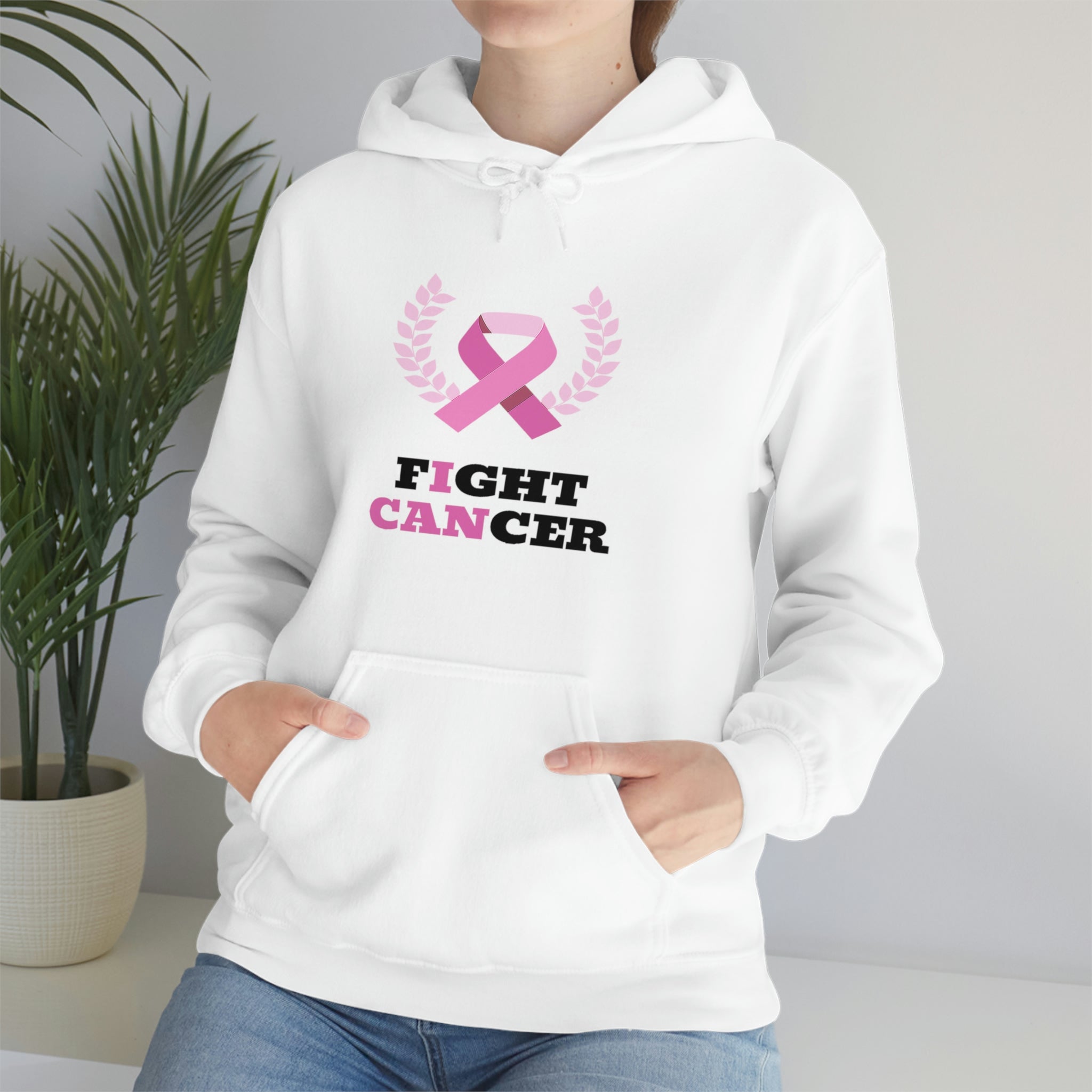 Fight Cancer I Can - Unisex Heavy Blend™ Hooded Sweatshirt