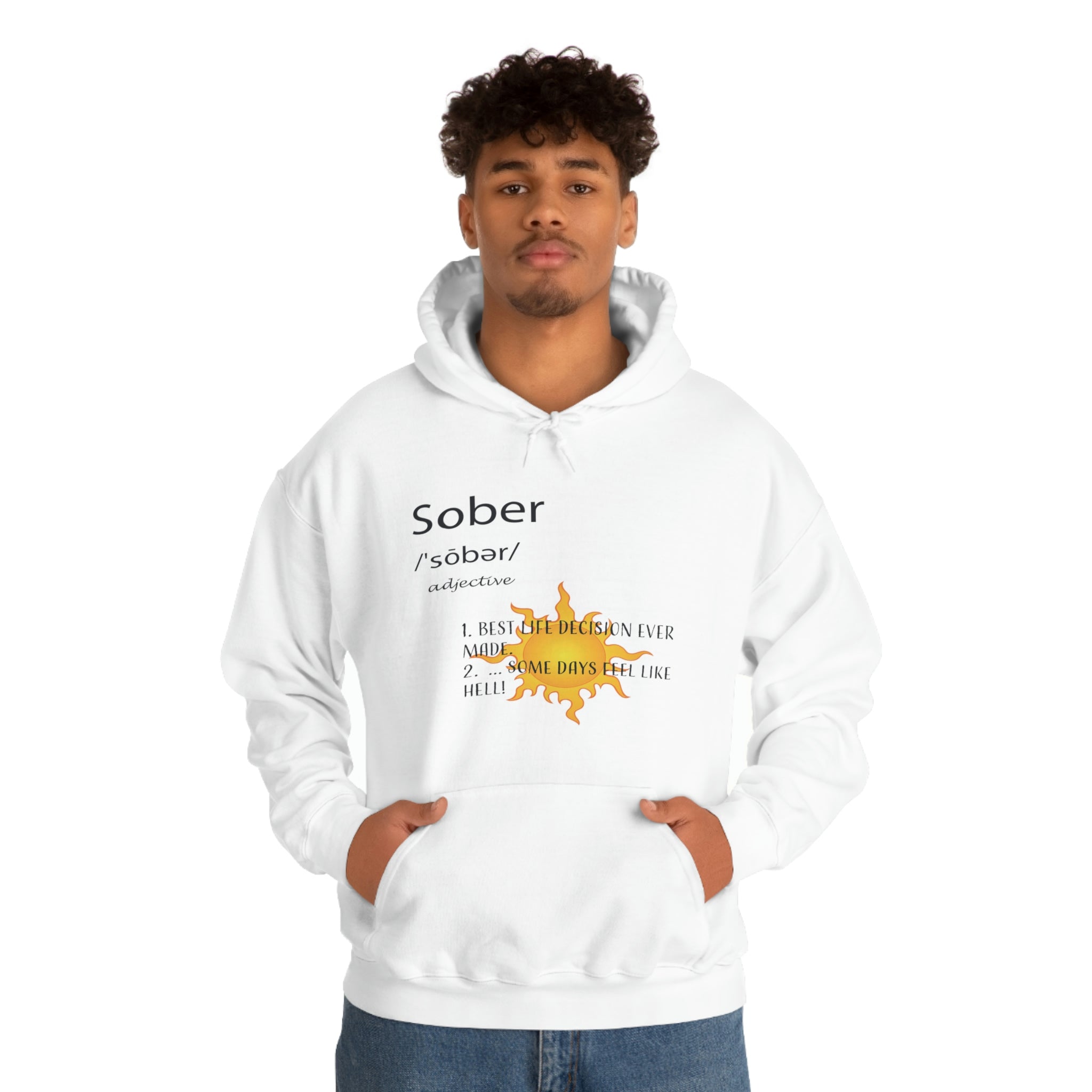 Sober - Unisex Heavy Blend™ Hooded Sweatshirt