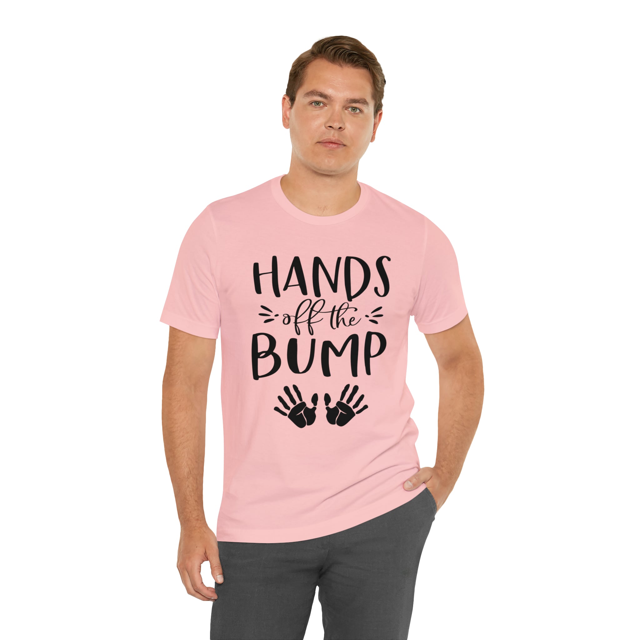 Hands Off The Bump - Unisex Jersey Short Sleeve Tee