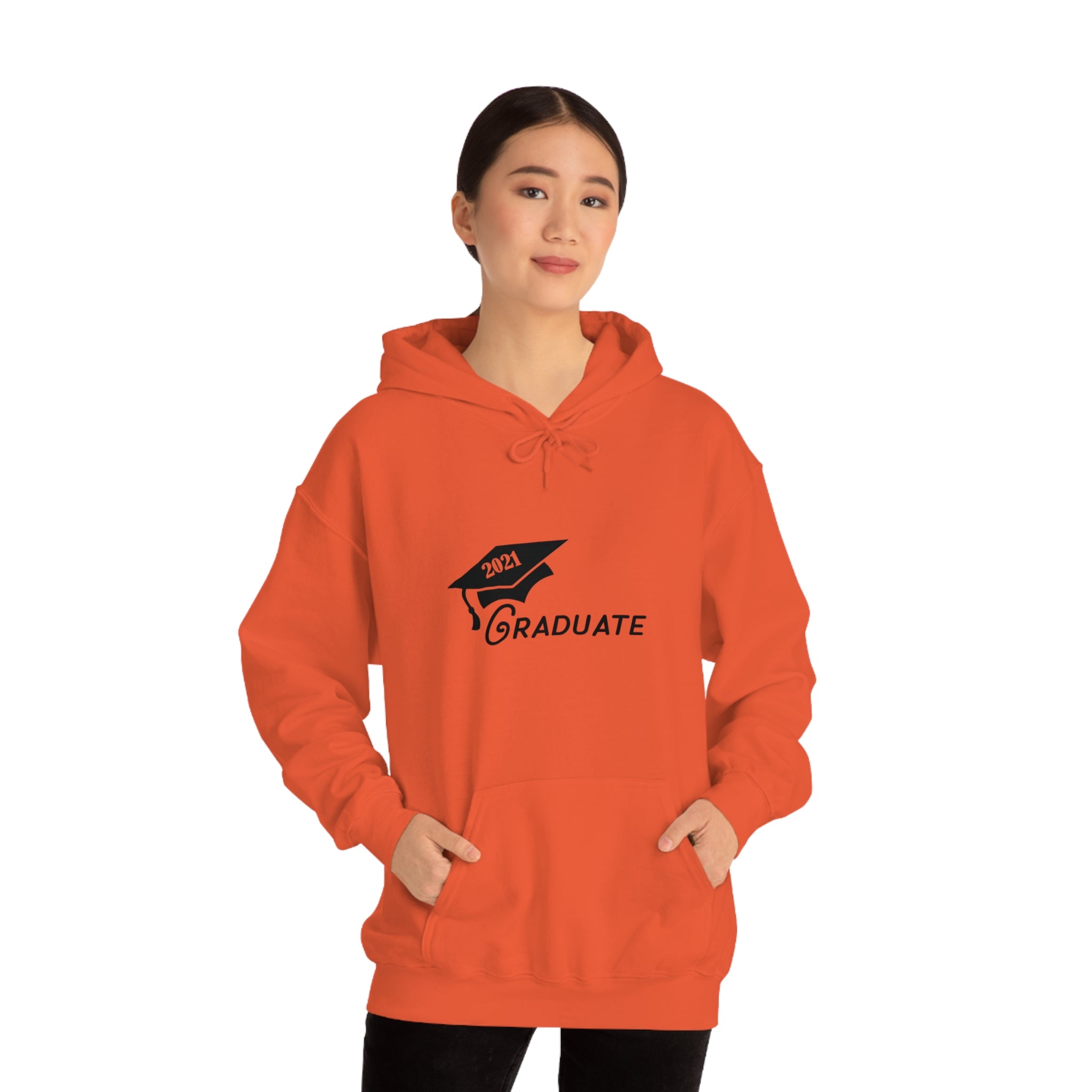 Graduate! Class Year Customizable - Unisex Heavy Blend™ Hooded Sweatshirt