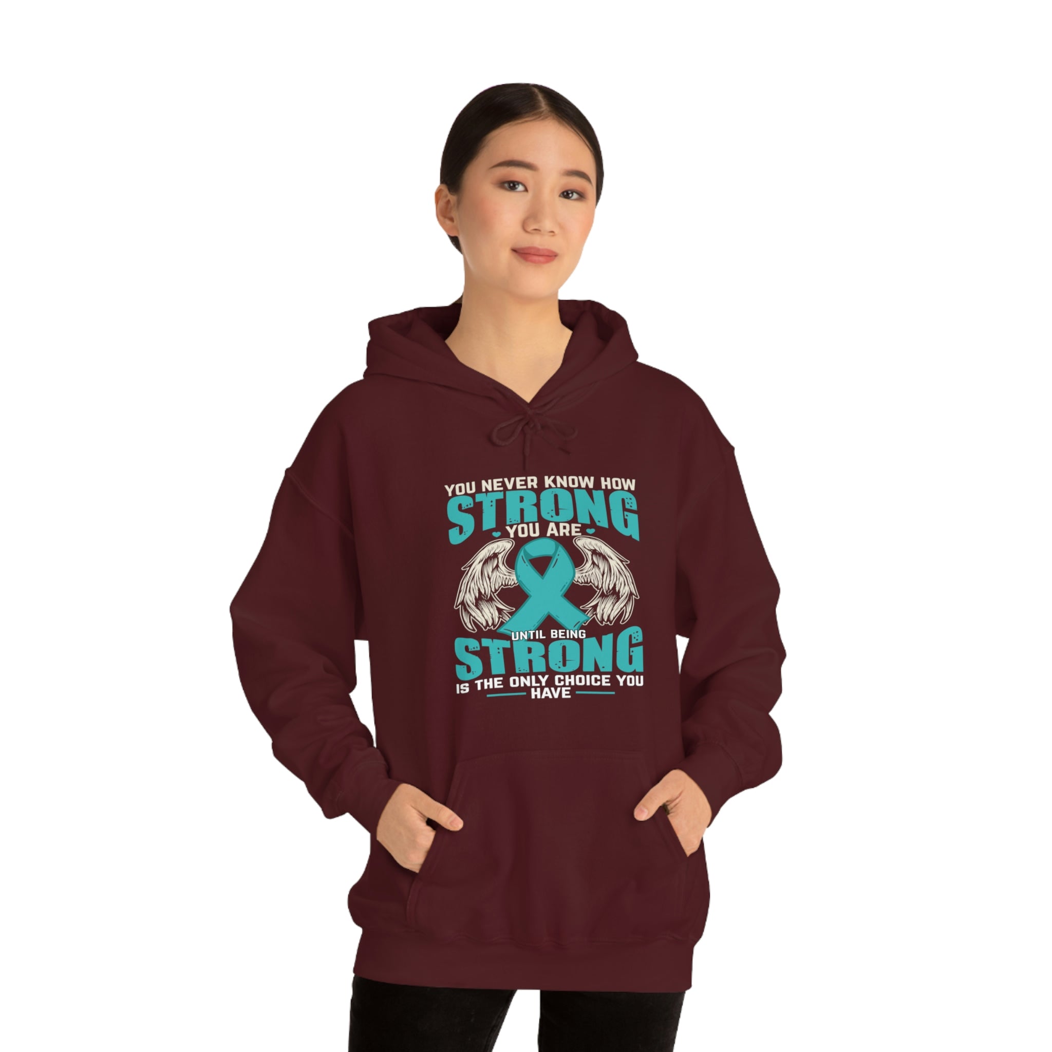 You Never Know How Strong You Are - Unisex Heavy Blend™ Hooded Sweatshirt