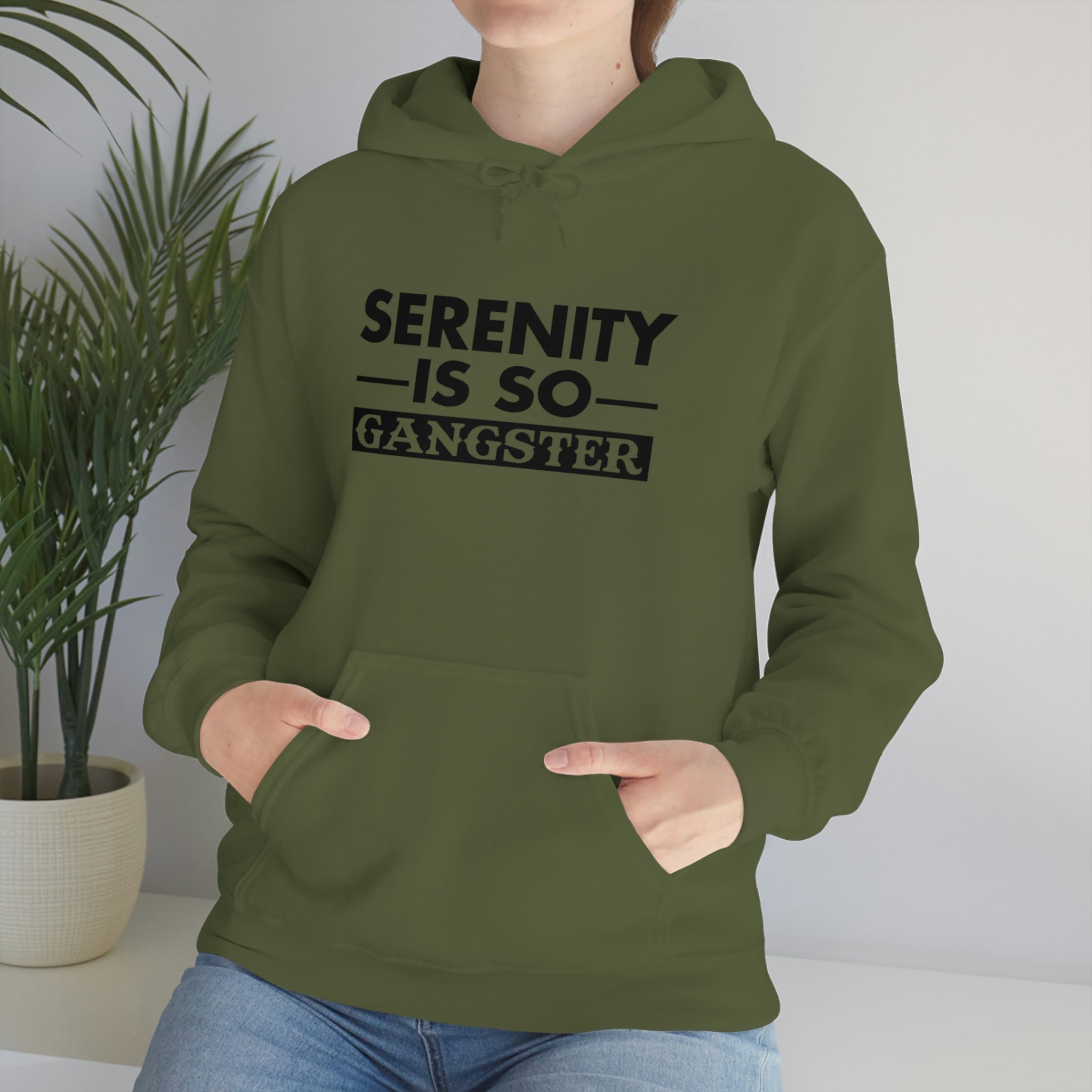 Serenity Is So Gangster - Unisex Heavy Blend™ Hooded Sweatshirt