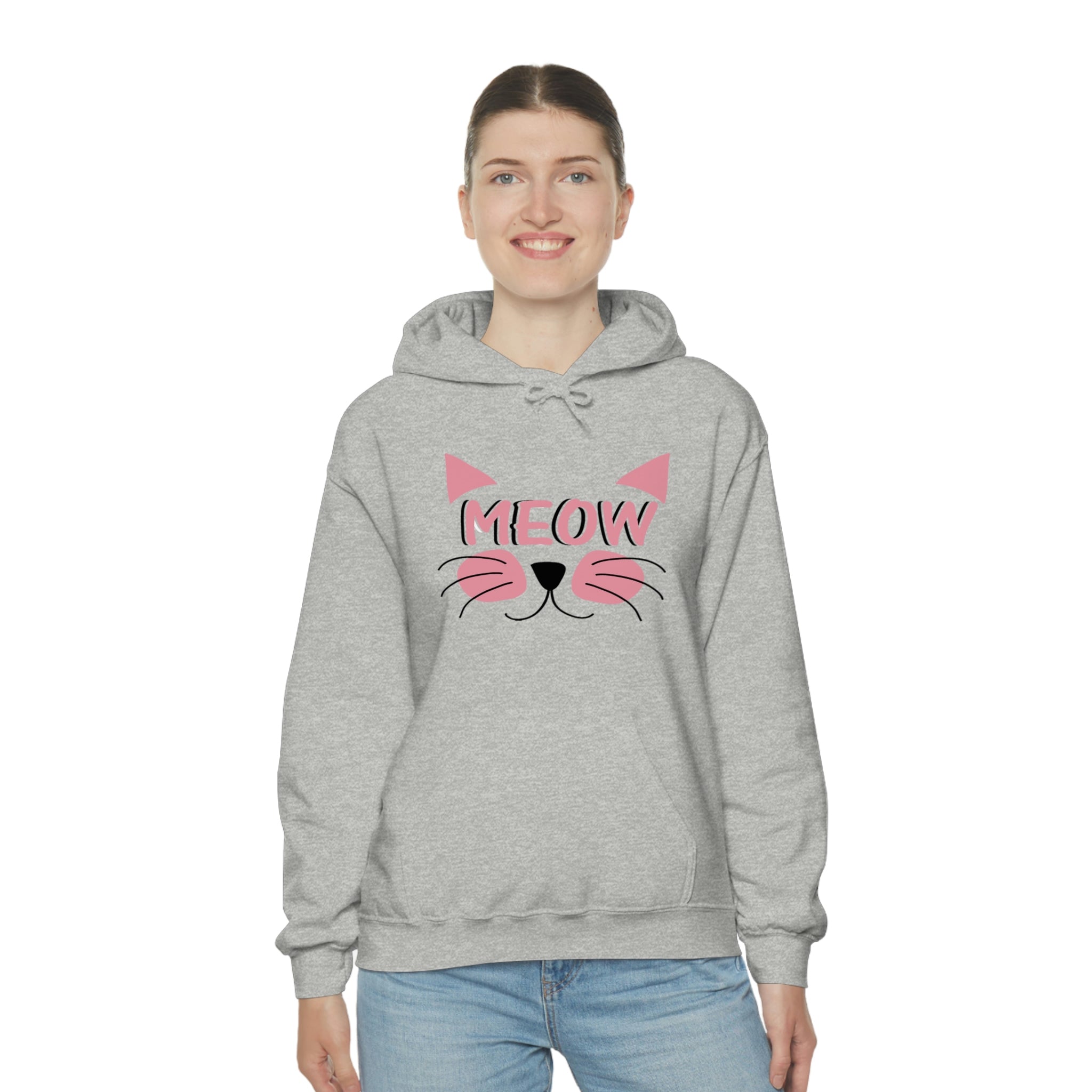 Meow - Unisex Heavy Blend™ Hooded Sweatshirt