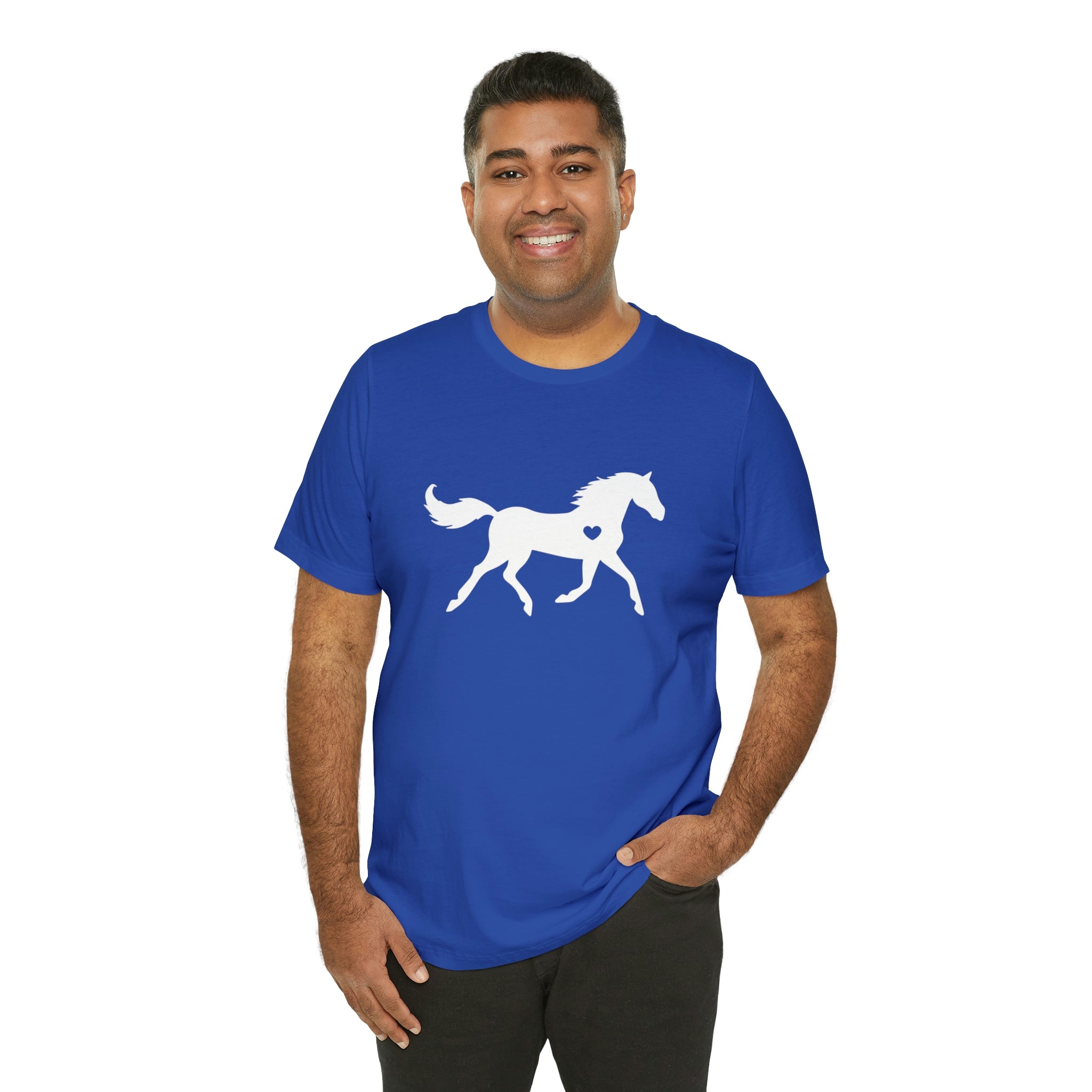 Horse Heart - Unisex Jersey Short Sleeve Tee