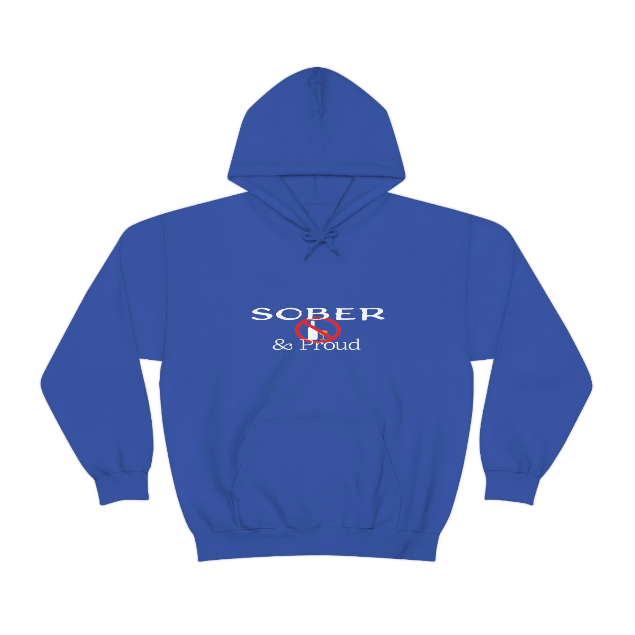 Sober &amp; Proud - Unisex Heavy Blend™ Hooded Sweatshirt