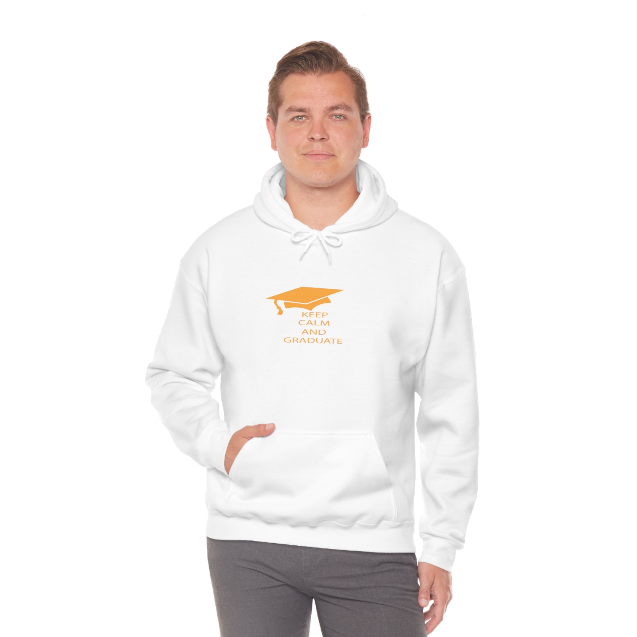 Keep Calm And Graduate - Unisex Heavy Blend™ Hooded Sweatshirt