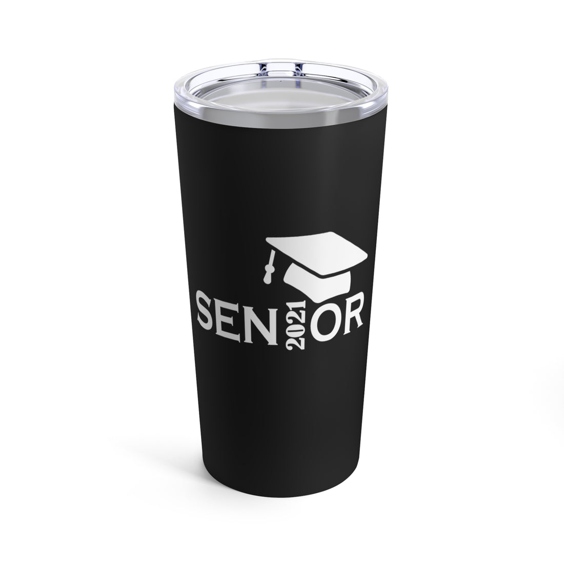 Senior Cap With Class Year Customizable - Tumbler 20oz