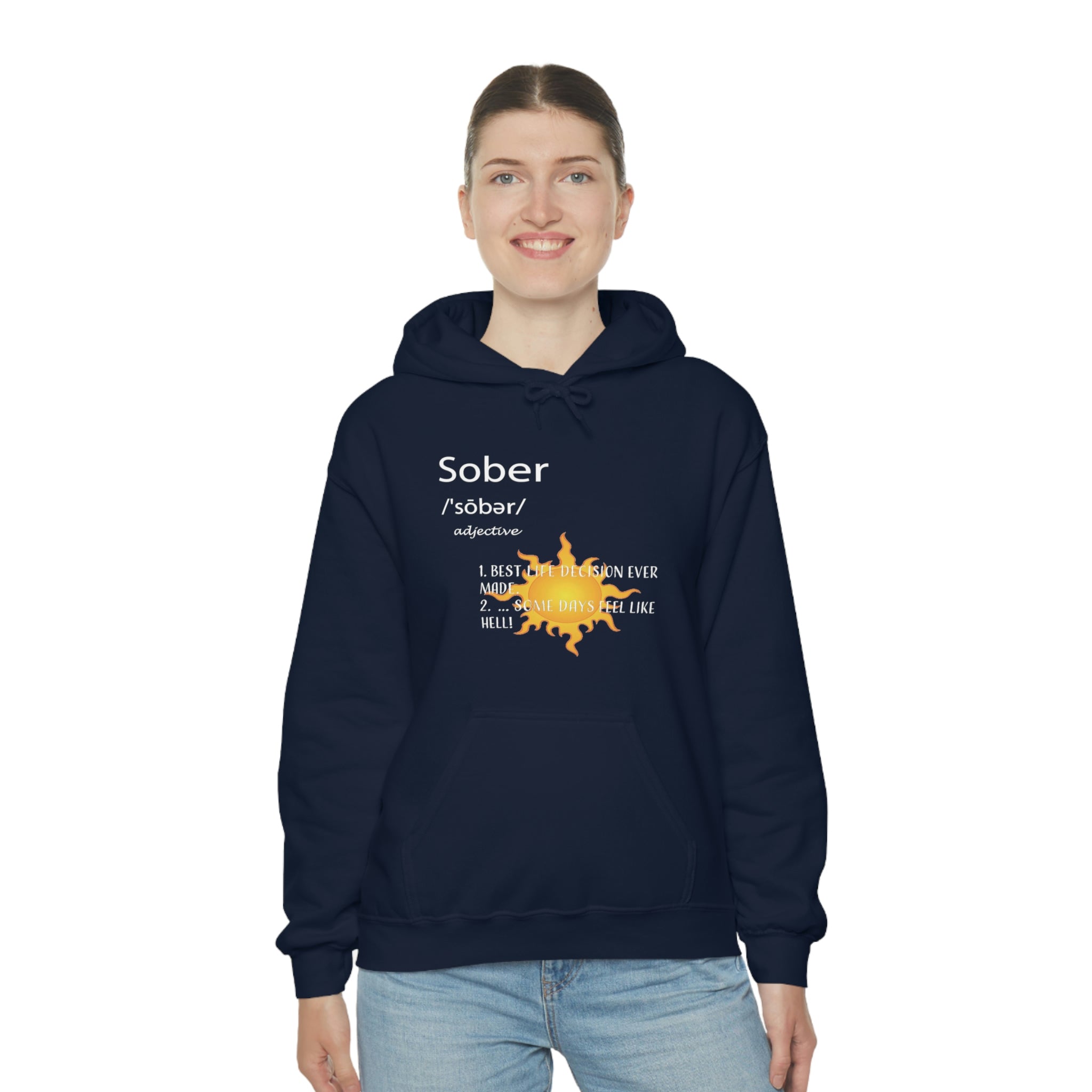 Sober - Unisex Heavy Blend™ Hooded Sweatshirt