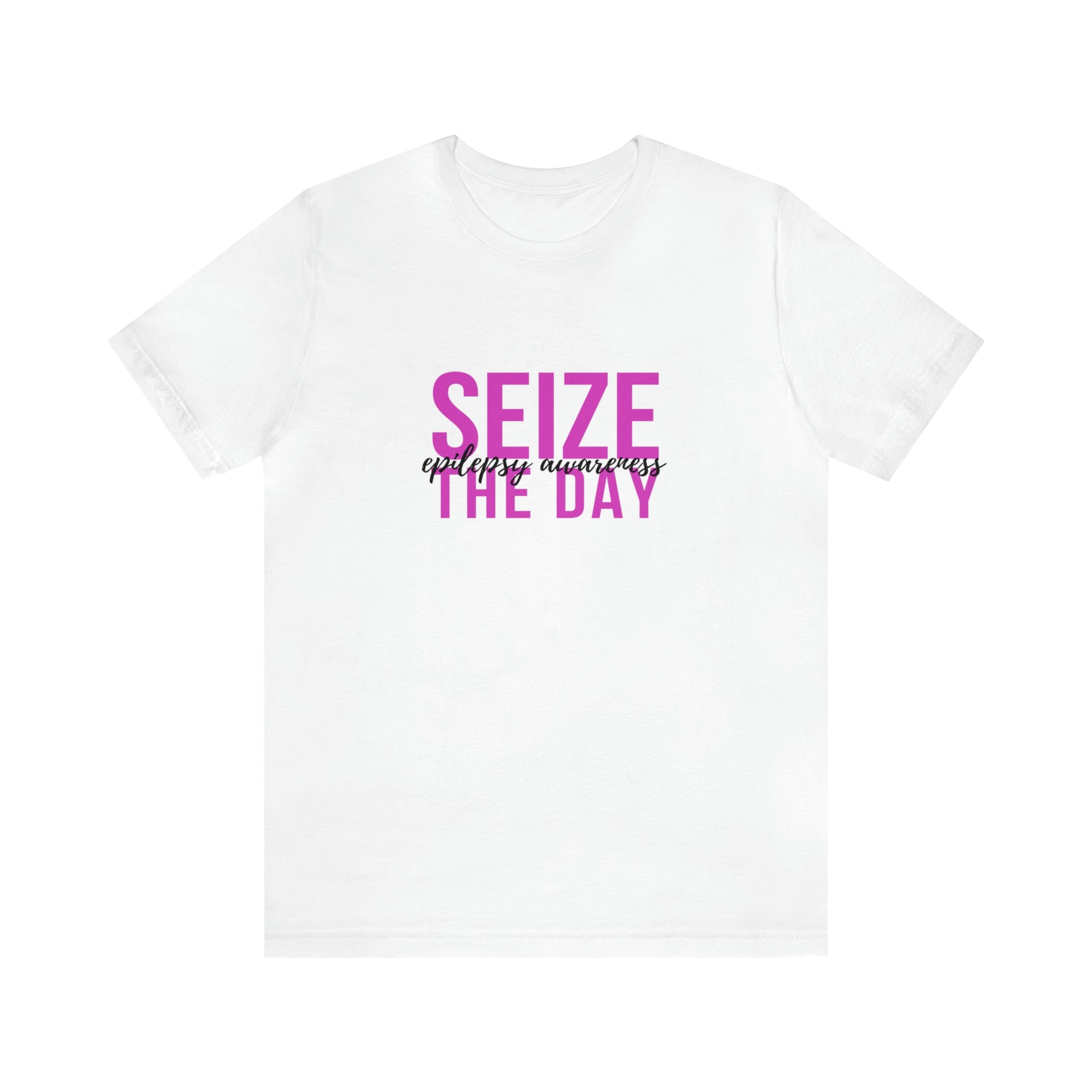 Seize The Day Epilepsy Awareness - Unisex Jersey Short Sleeve Tee