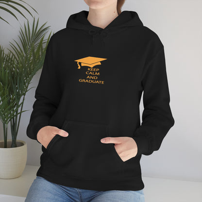 Keep Calm And Graduate - Unisex Heavy Blend™ Hooded Sweatshirt