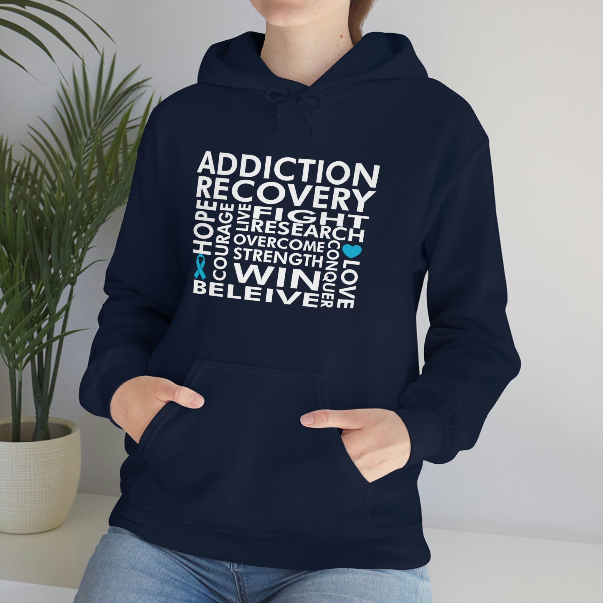 Addiction Recovery - Unisex Heavy Blend™ Hooded Sweatshirt