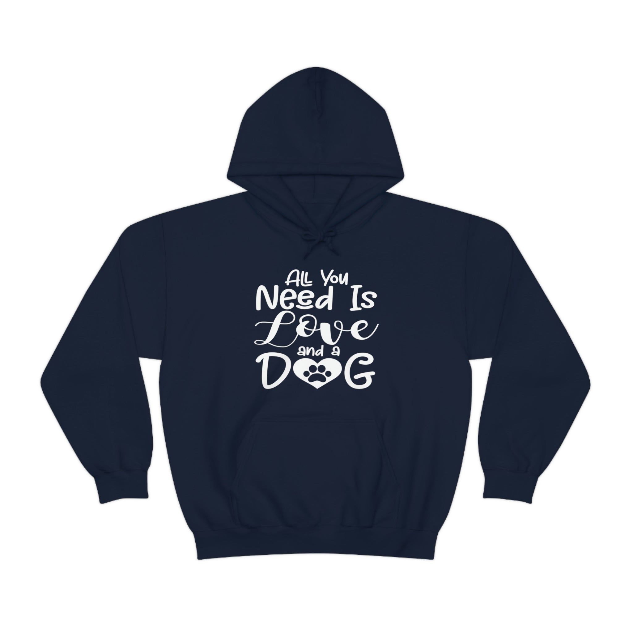 All You Need Is Love &amp; A Dog - Unisex Heavy Blend™ Hooded Sweatshirt