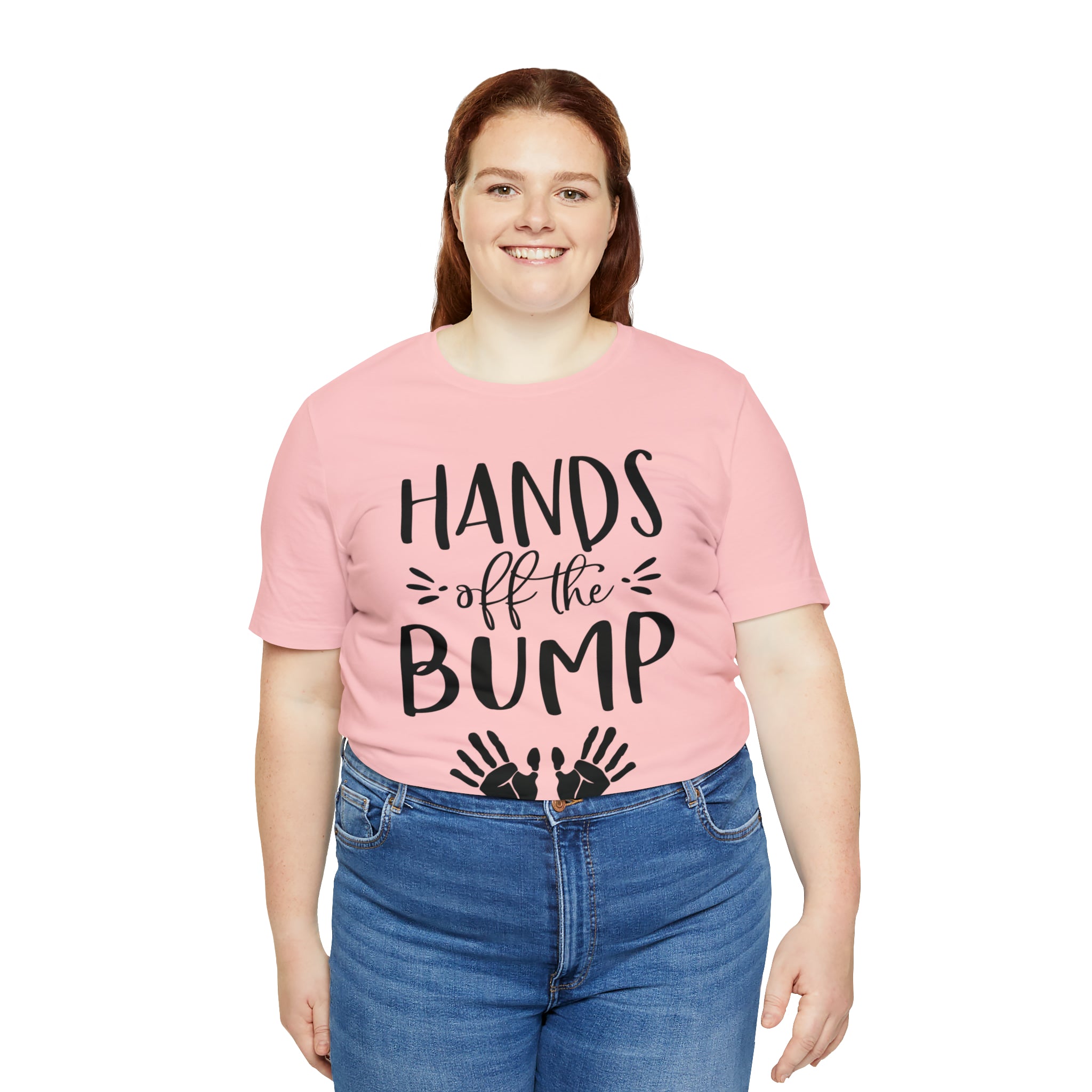 Hands Off The Bump - Unisex Jersey Short Sleeve Tee