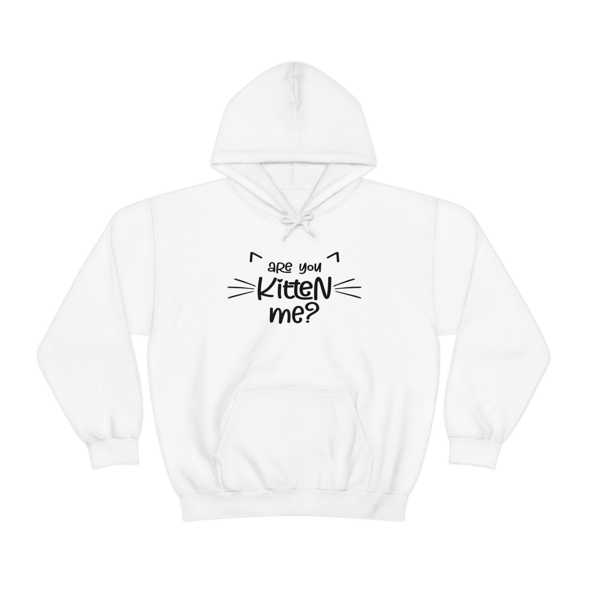 Are You Kitten Me - Unisex Heavy Blend™ Hooded Sweatshirt