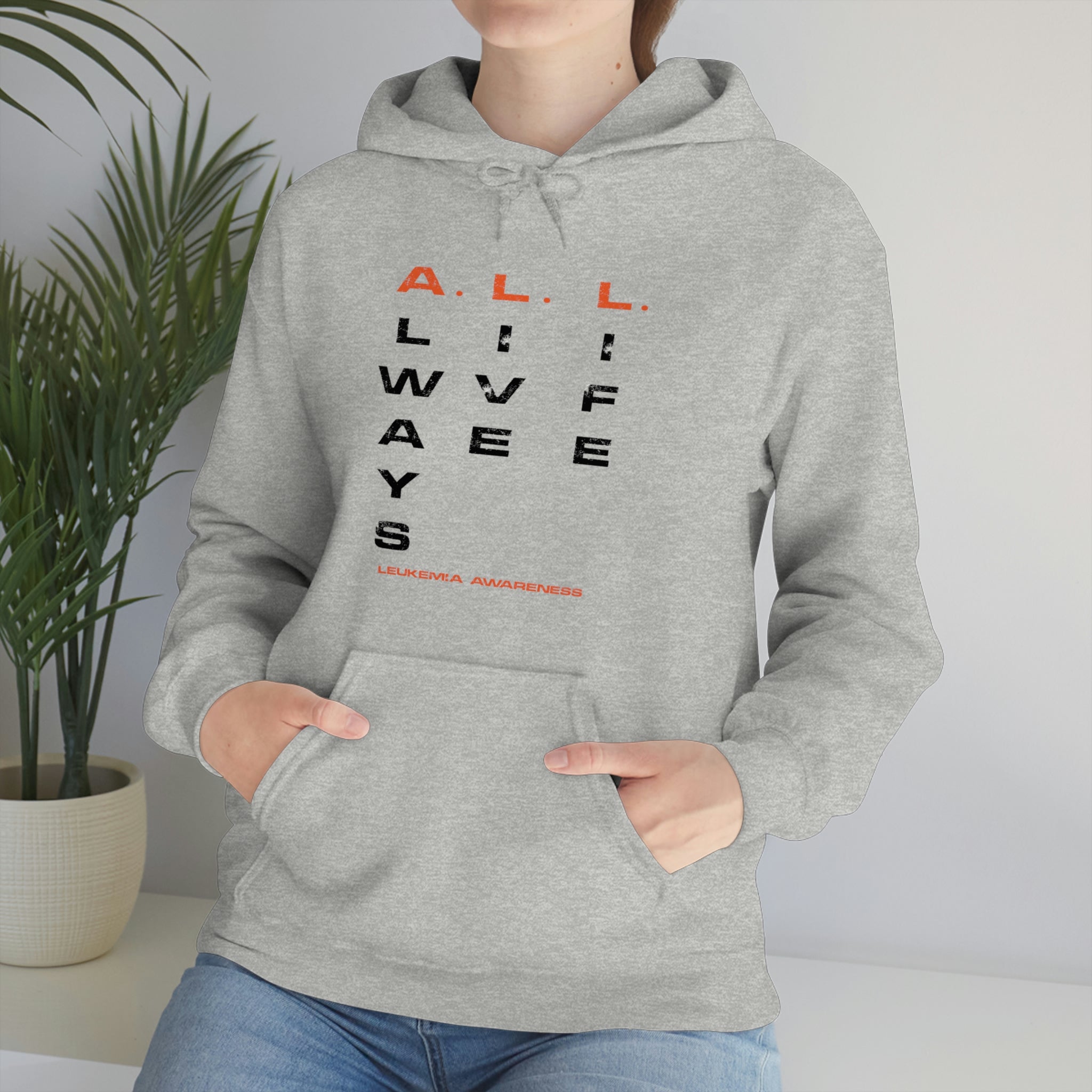 A.L.L. Always Live Life - Unisex Heavy Blend™ Hooded Sweatshirt