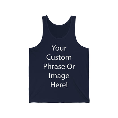 Custom - Unisex Jersey Tank Top