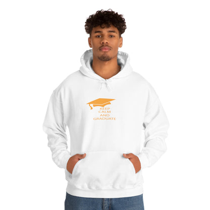 Keep Calm And Graduate - Unisex Heavy Blend™ Hooded Sweatshirt