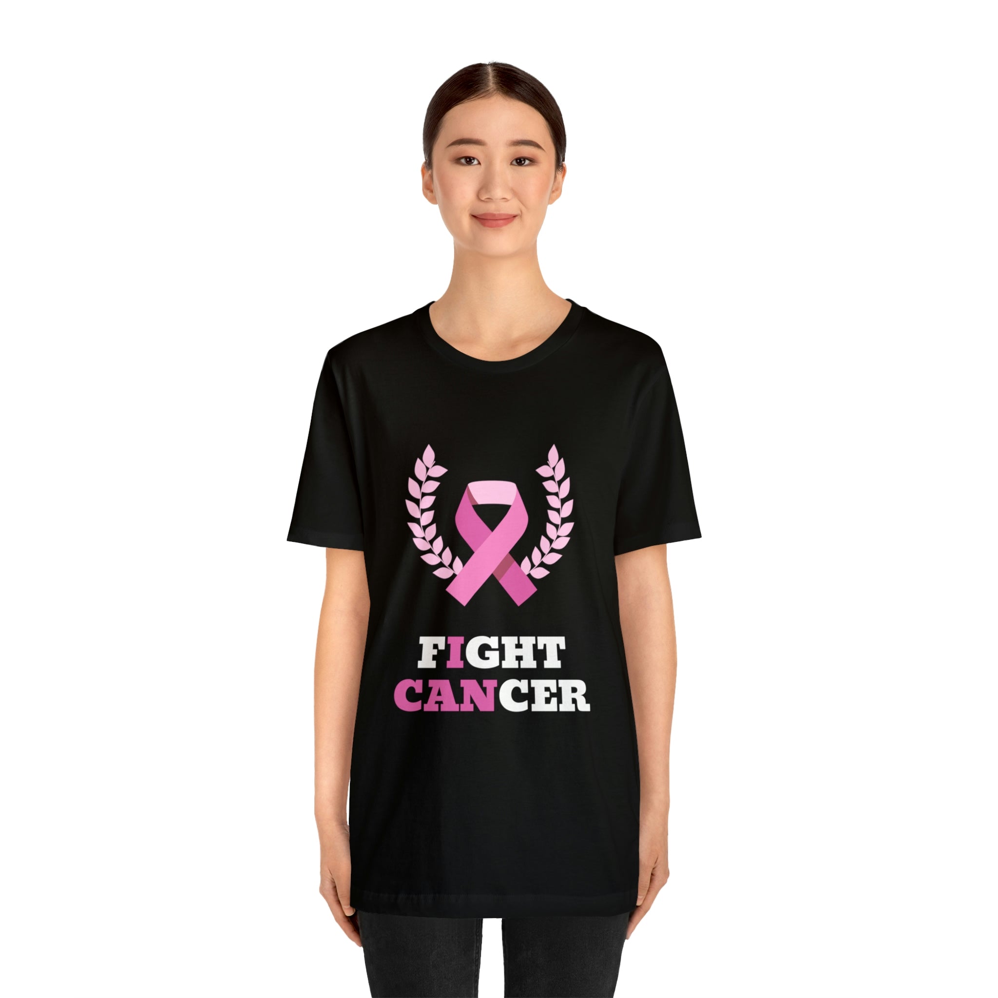 Fight Cancer I Can - Unisex Jersey Short Sleeve Tee