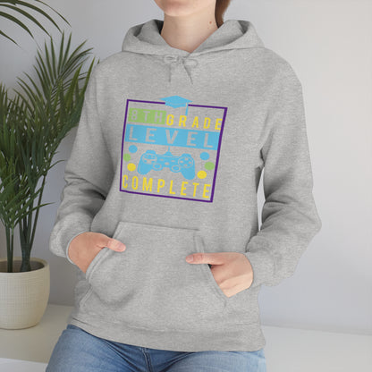 8th Grade Level Complete - Unisex Heavy Blend™ Hooded Sweatshirt