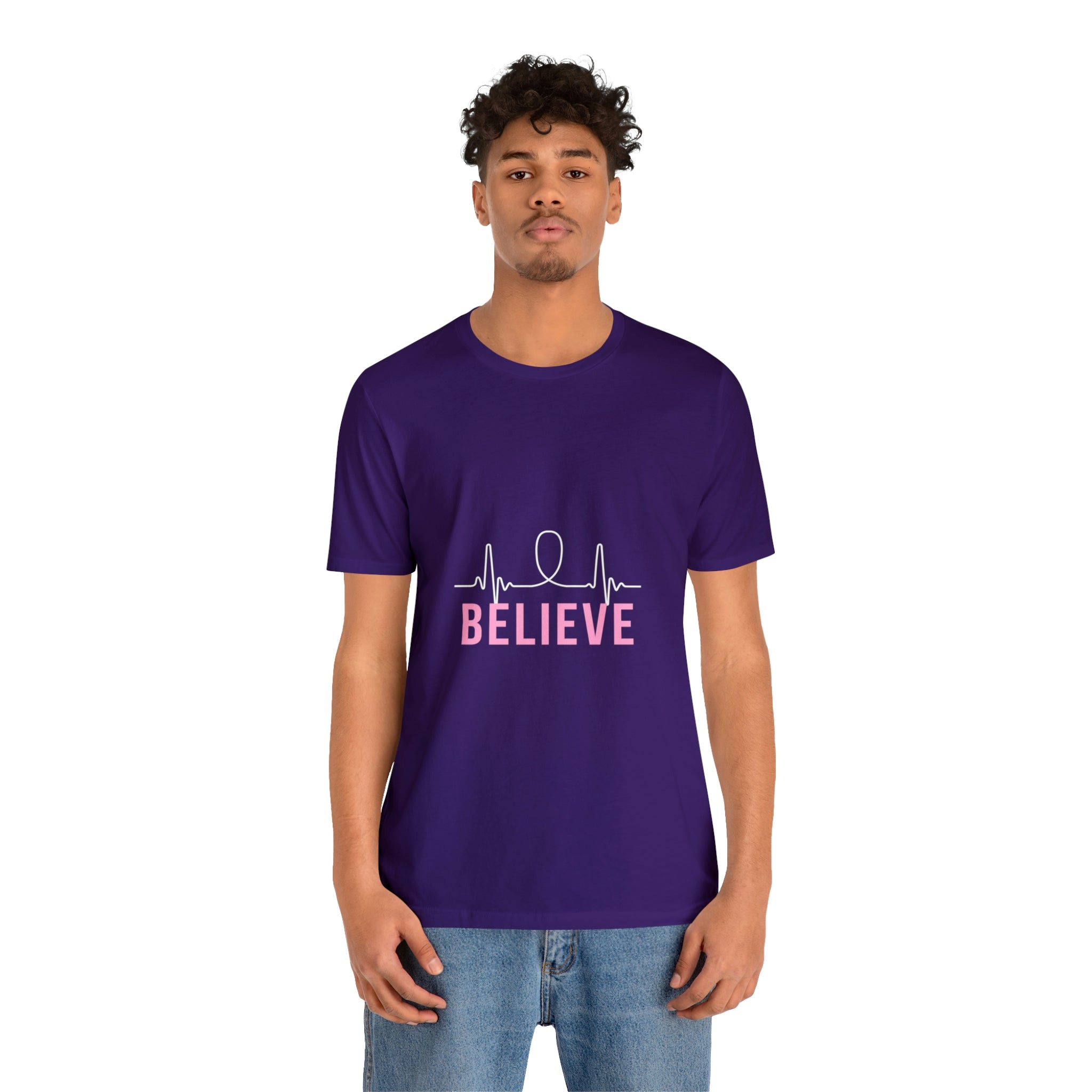 Believe - Unisex Jersey Short Sleeve Tee