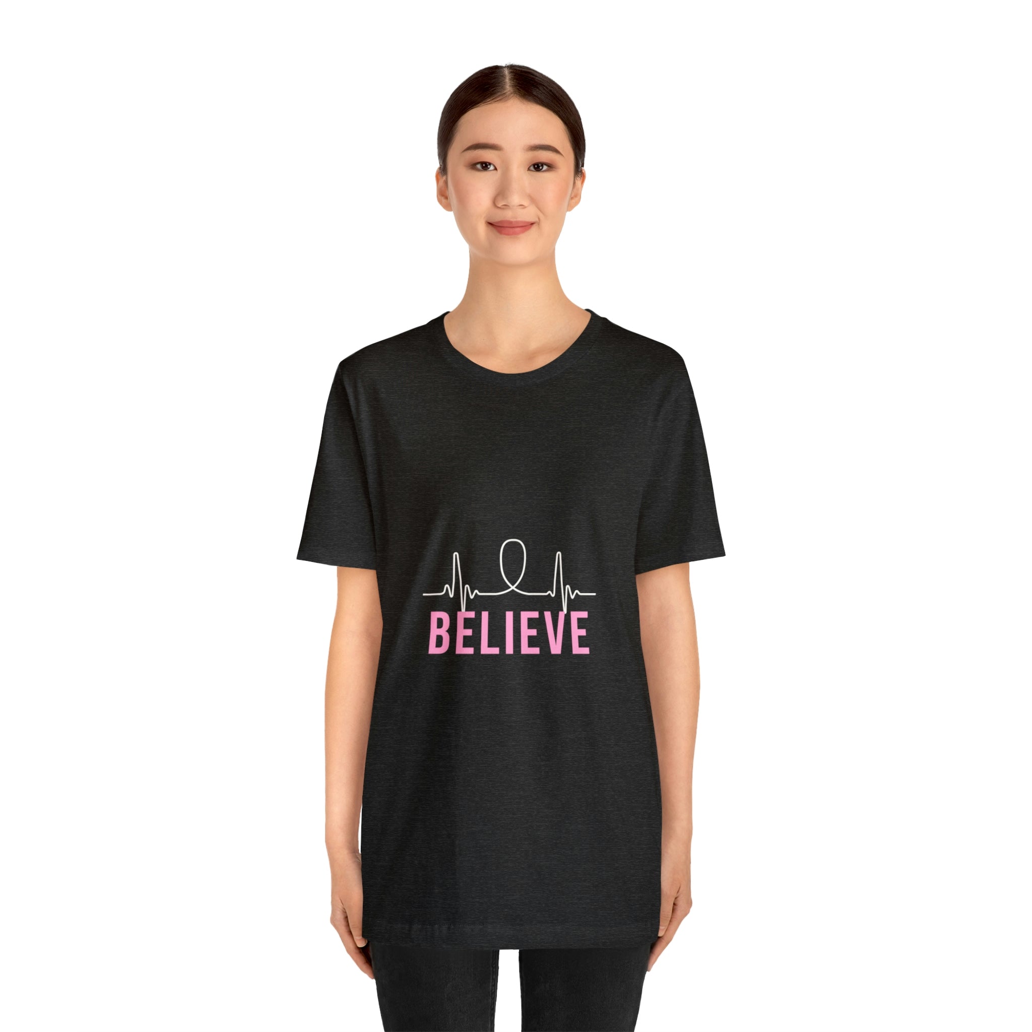 Believe - Unisex Jersey Short Sleeve Tee