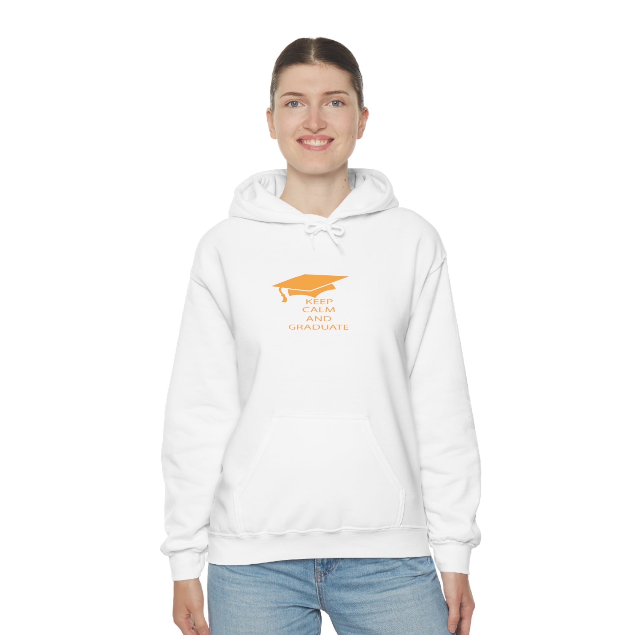 Keep Calm And Graduate - Unisex Heavy Blend™ Hooded Sweatshirt