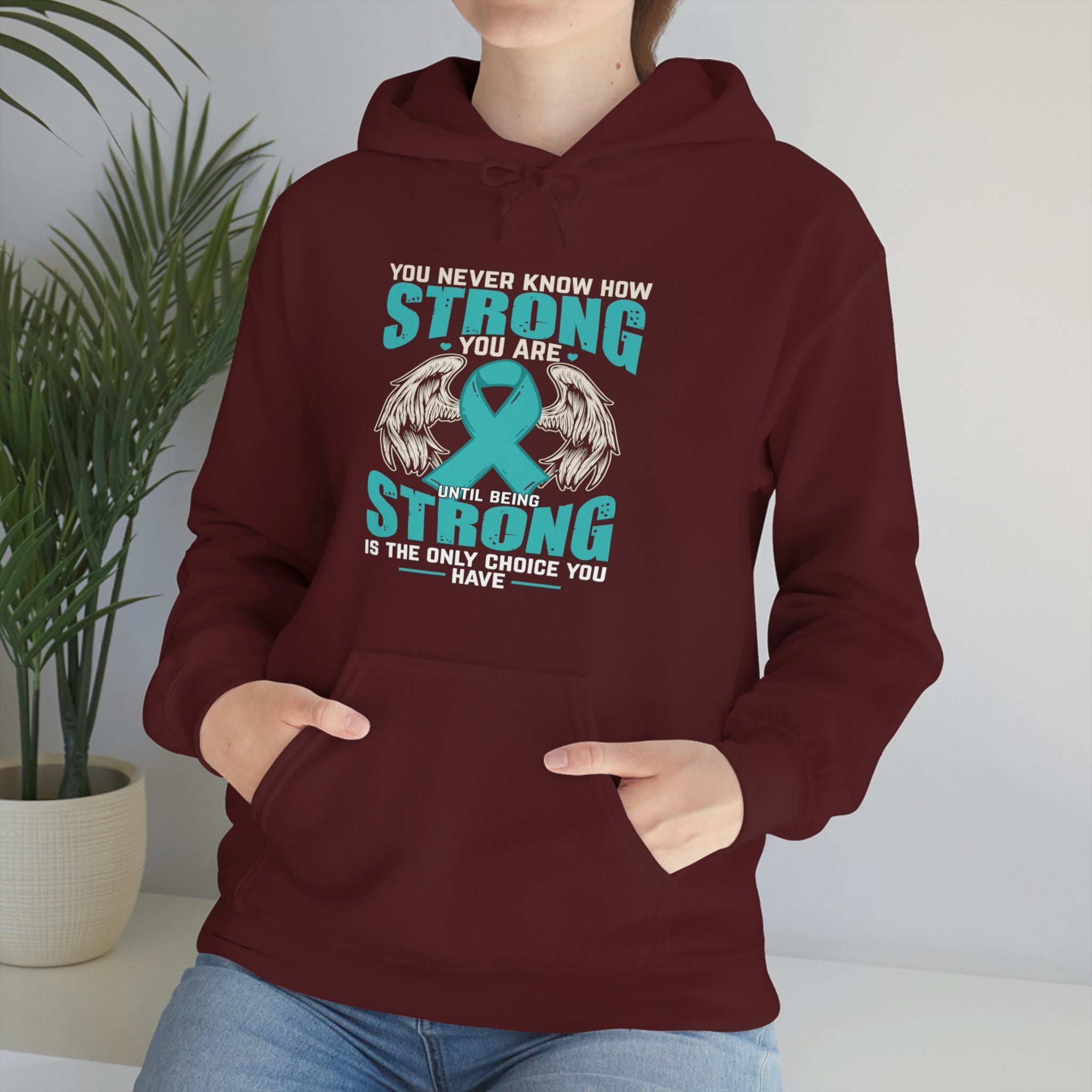 You Never Know How Strong You Are - Unisex Heavy Blend™ Hooded Sweatshirt