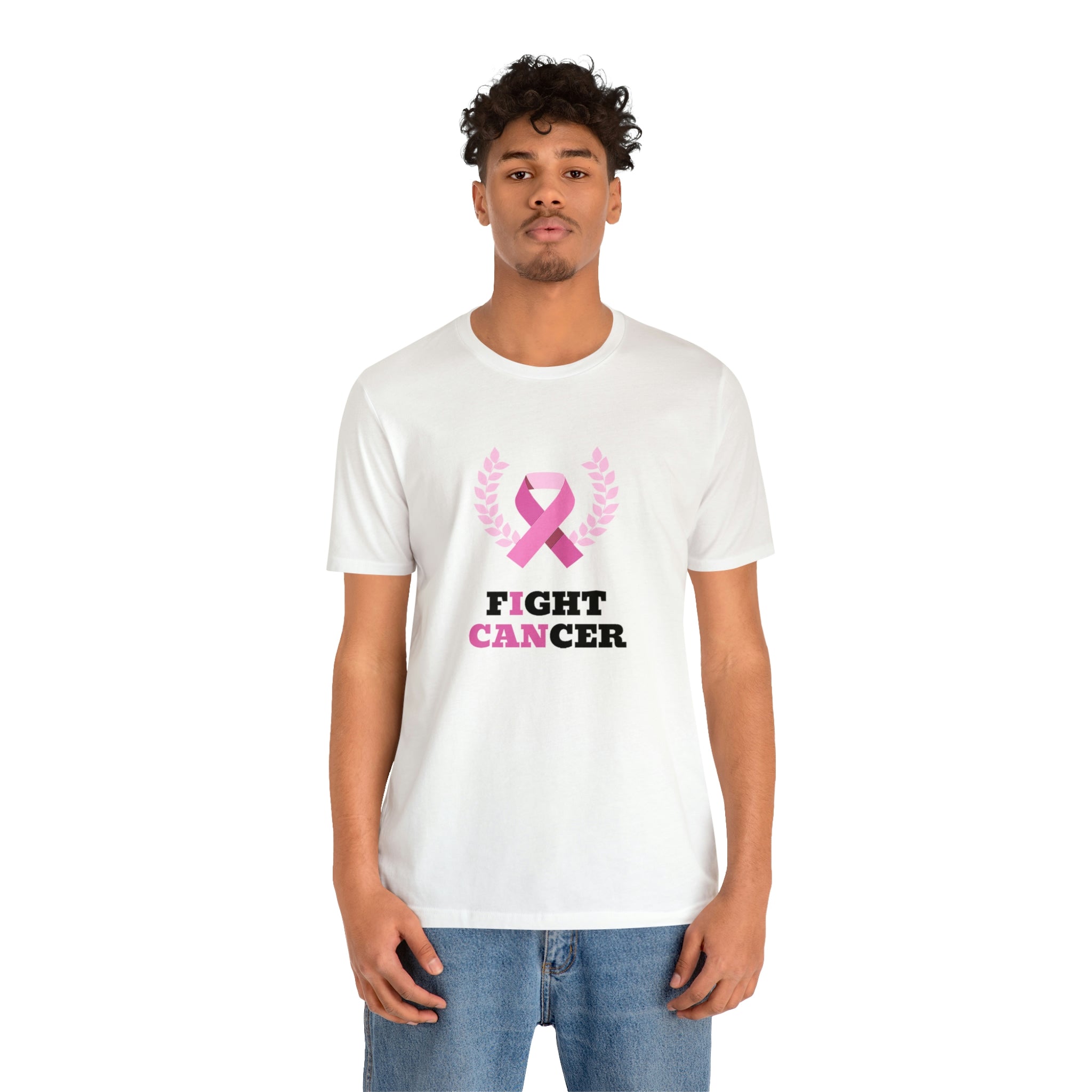 Fight Cancer I Can - Unisex Jersey Short Sleeve Tee