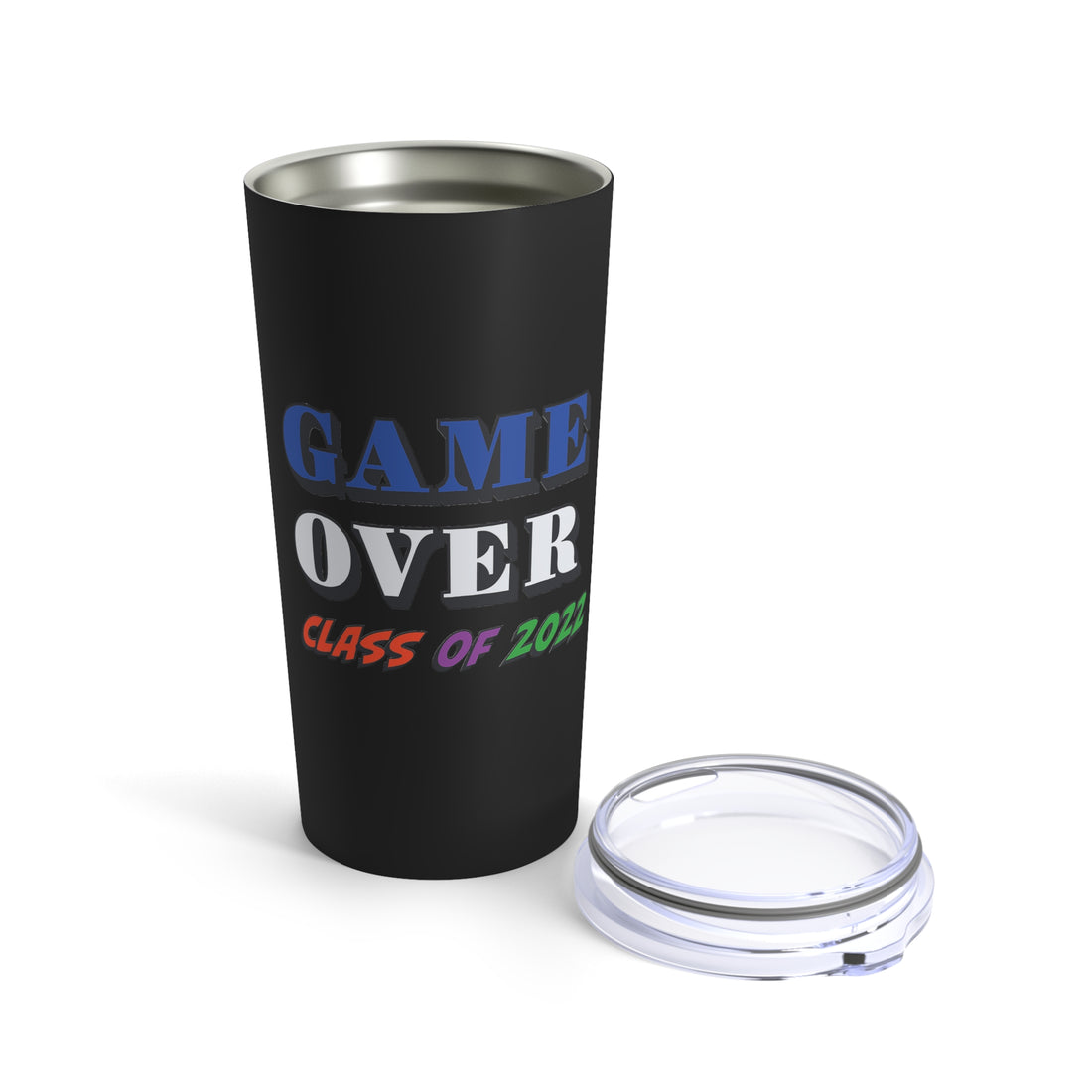 Game Over With Class Year Customizable - Tumbler 20oz