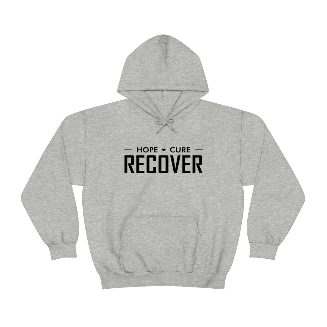 Hope Cure Recover - Unisex Heavy Blend™ Hooded Sweatshirt