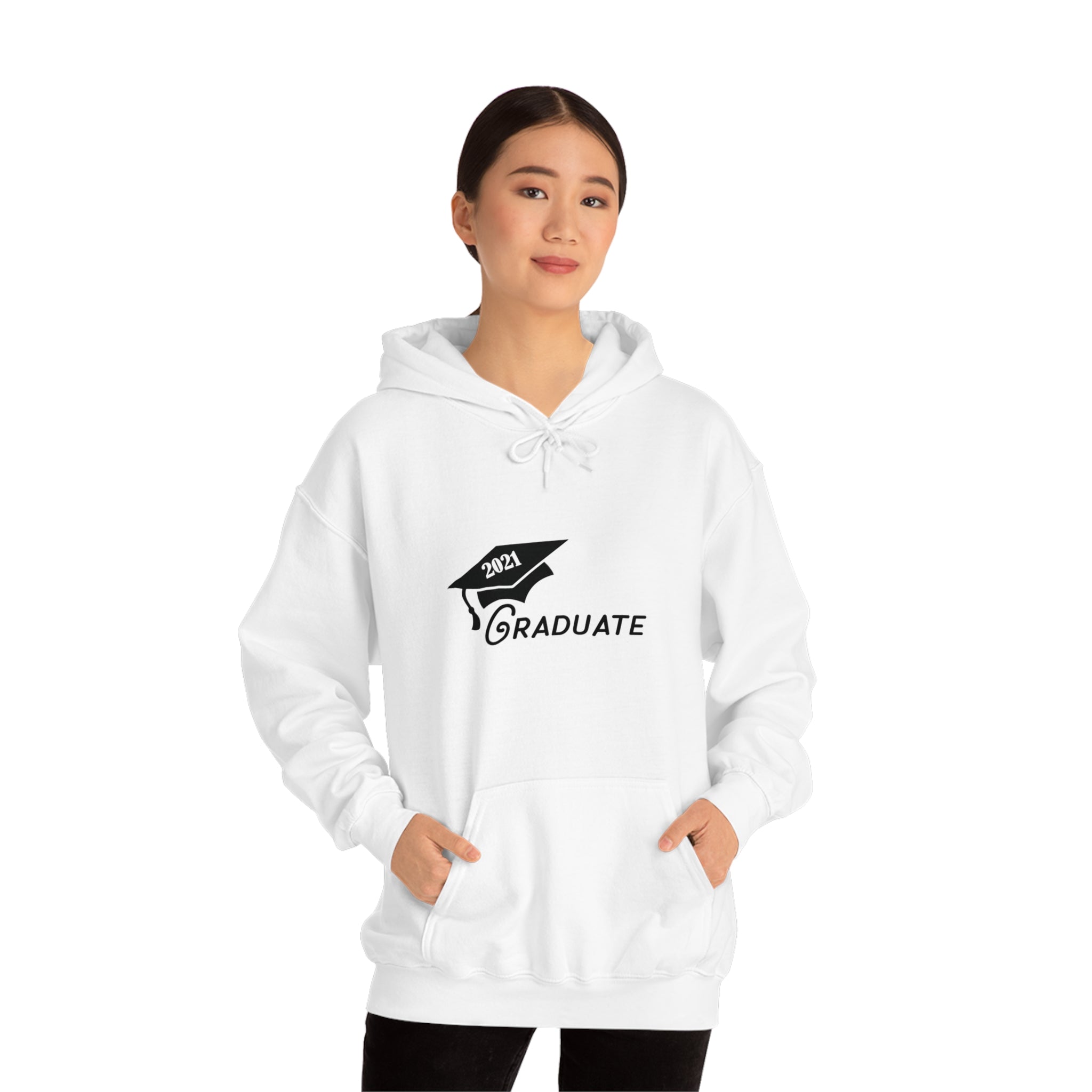 Graduate! Class Year Customizable - Unisex Heavy Blend™ Hooded Sweatshirt