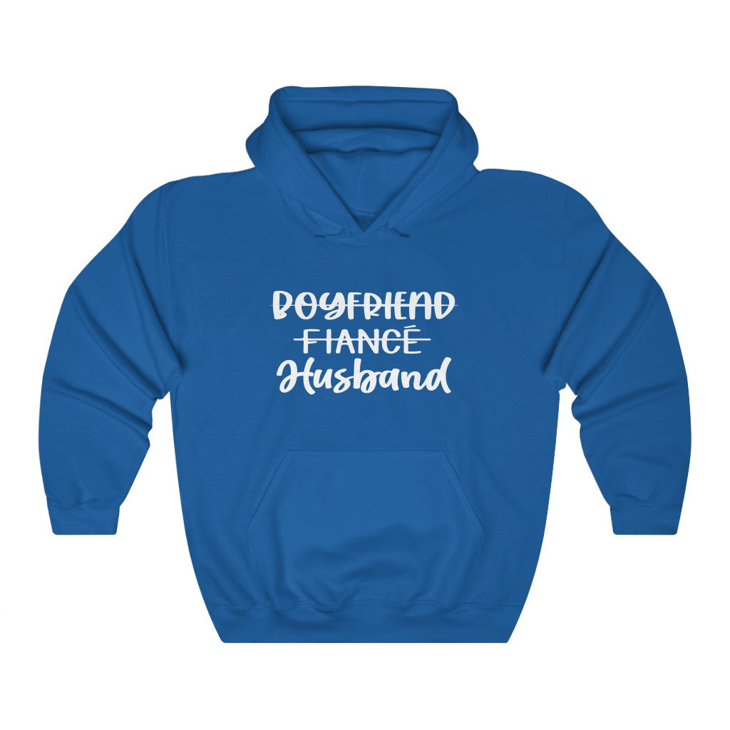 Boyfriend, Fiance, Husband - Unisex Heavy Blend™ Hooded Sweatshirt