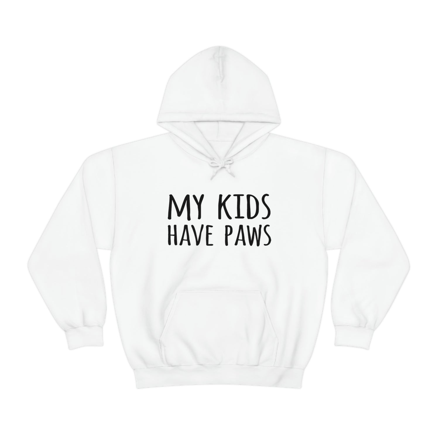 My Kids Have Paws - Unisex Heavy Blend™ Hooded Sweatshirt