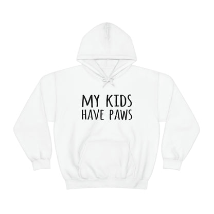 My Kids Have Paws - Unisex Heavy Blend™ Hooded Sweatshirt