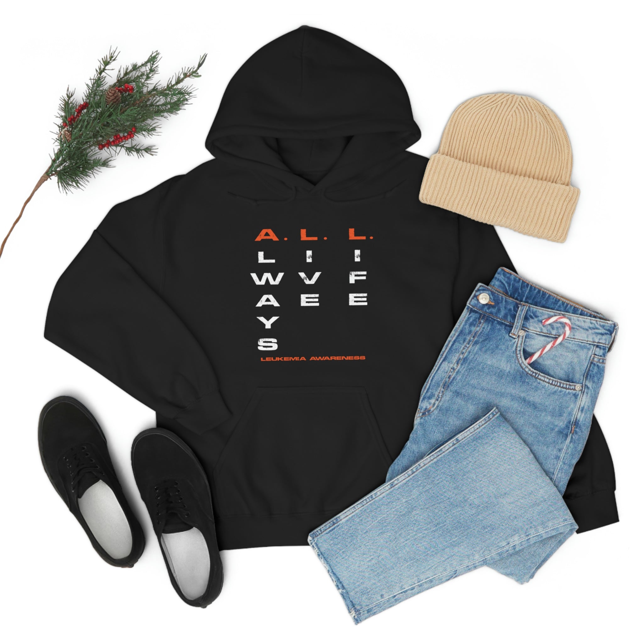 A.L.L. Always Live Life - Unisex Heavy Blend™ Hooded Sweatshirt