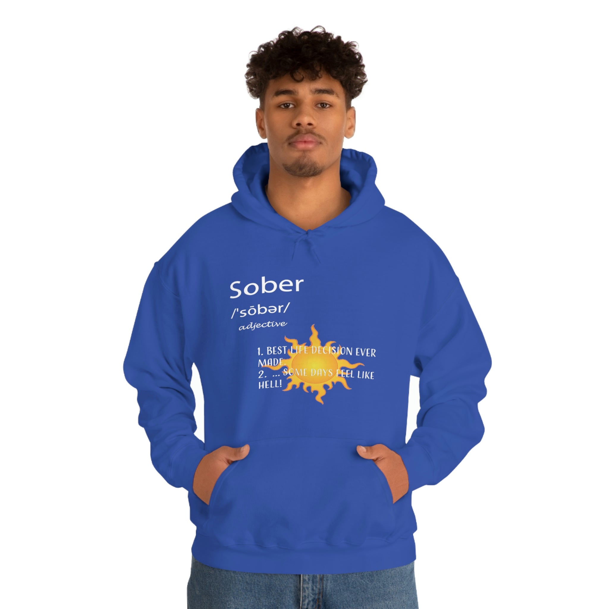 Sober - Unisex Heavy Blend™ Hooded Sweatshirt