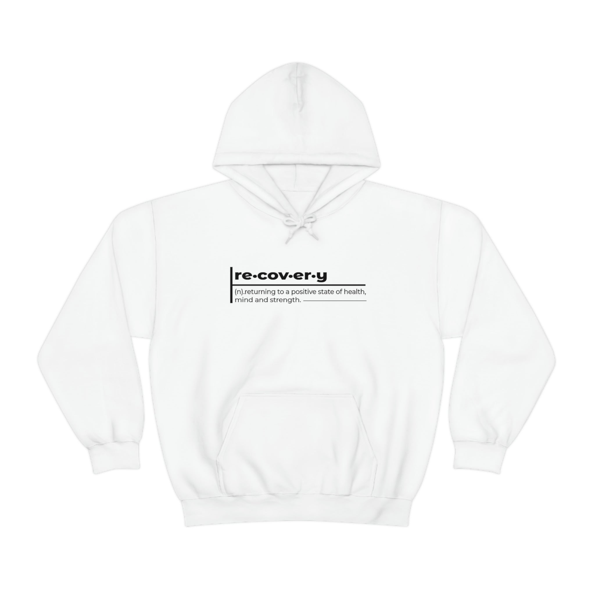 Recovery Definition - Unisex Heavy Blend™ Hooded Sweatshirt