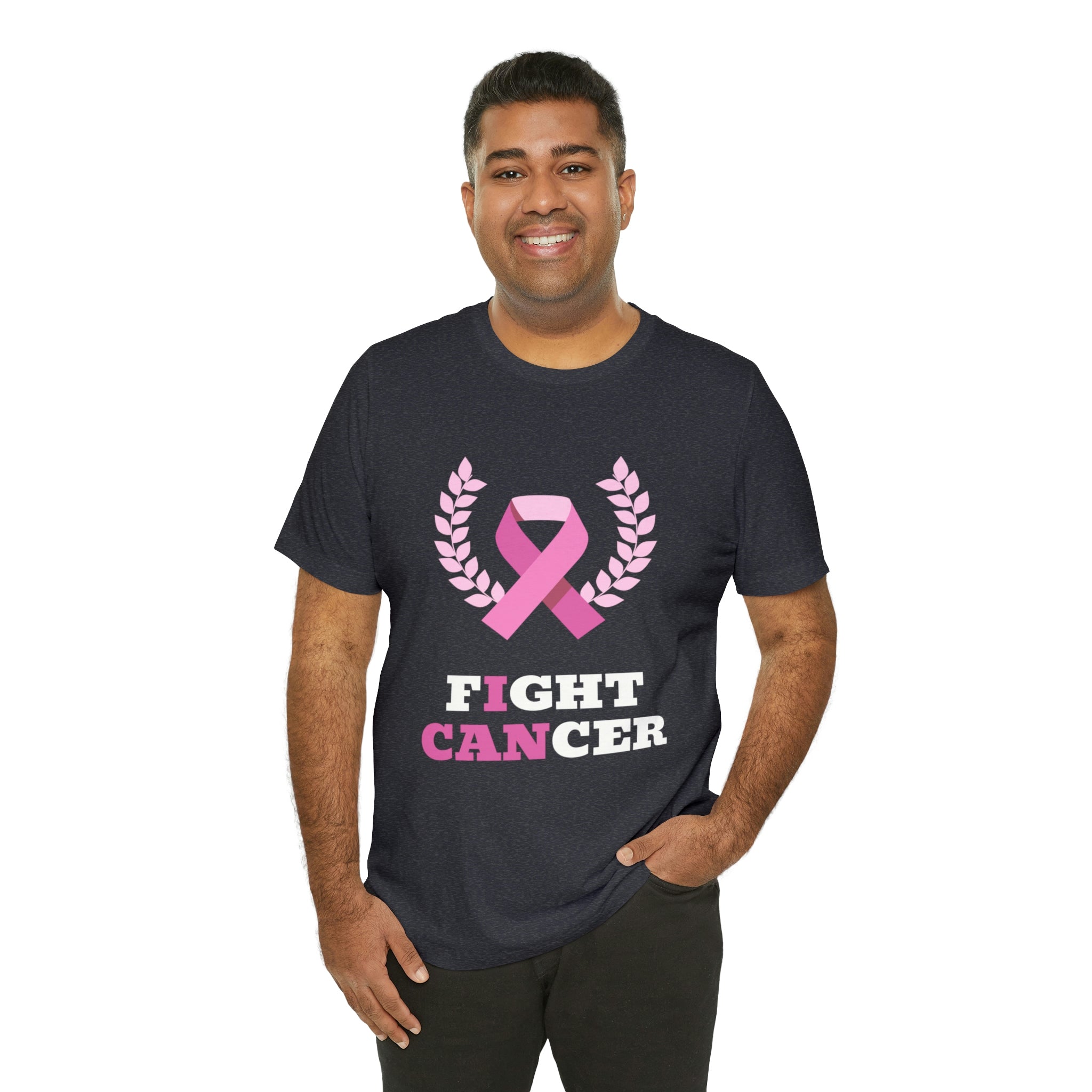 Fight Cancer I Can - Unisex Jersey Short Sleeve Tee