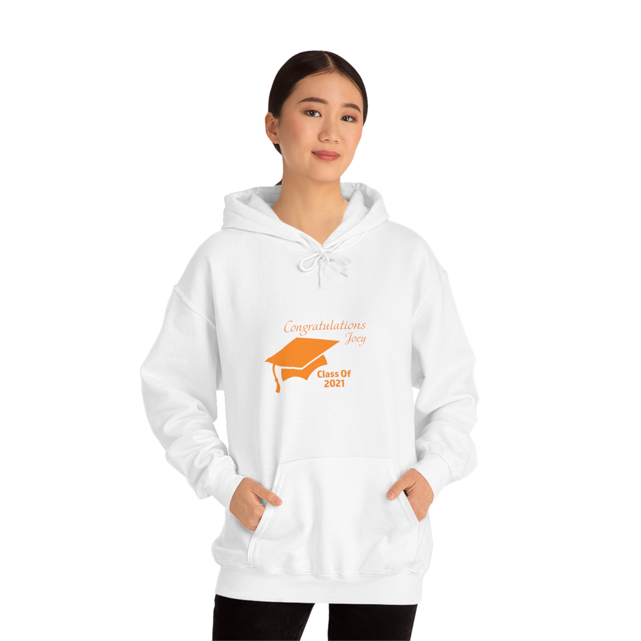 Congratulations With Year &amp; Name Customizable - Unisex Heavy Blend™ Hooded Sweatshirt