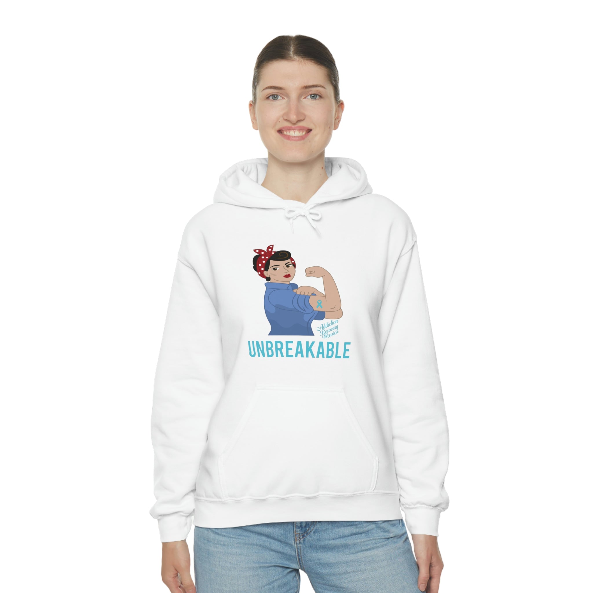 Unbreakable - Unisex Heavy Blend™ Hooded Sweatshirt