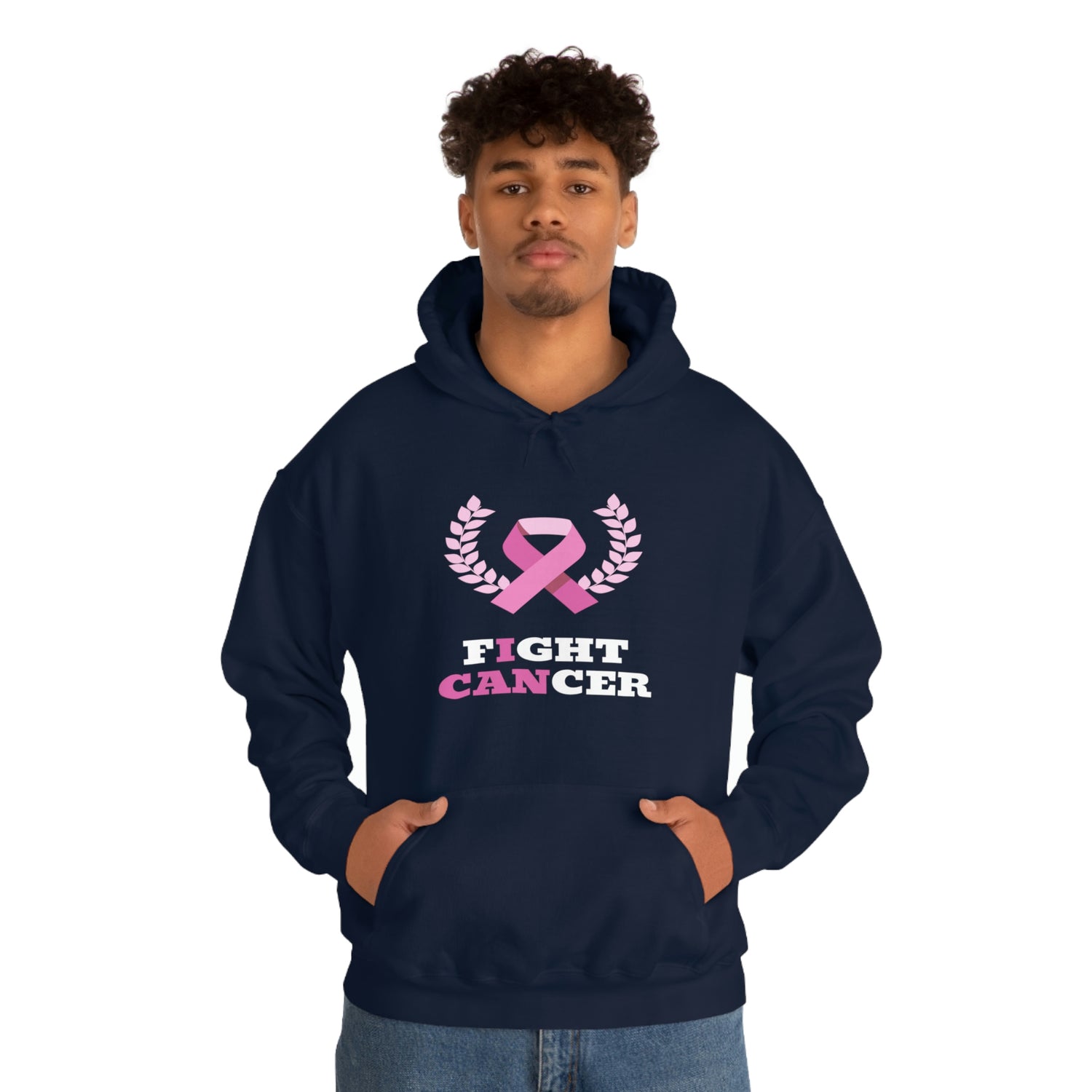 Fight Cancer I Can - Unisex Heavy Blend™ Hooded Sweatshirt