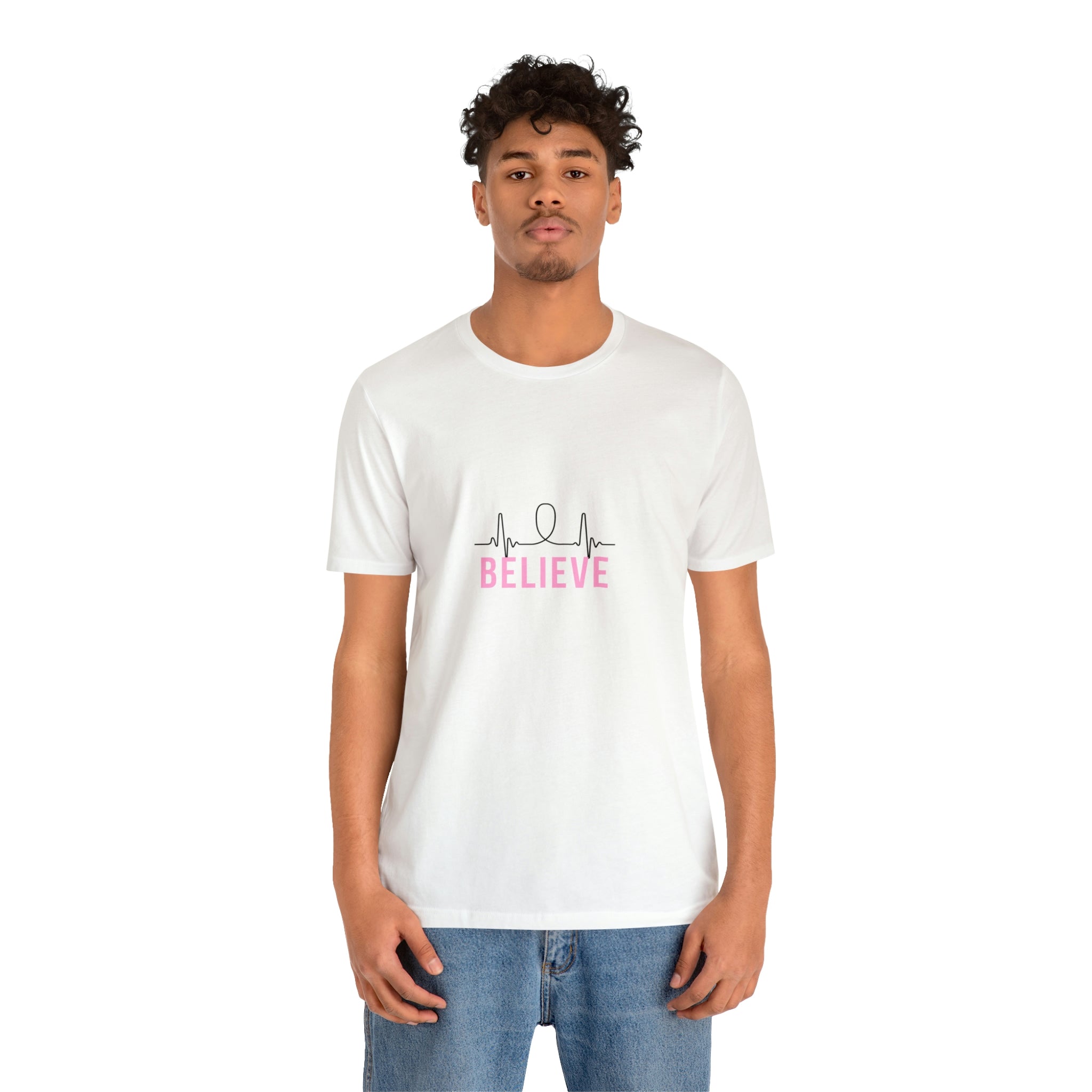 Believe - Unisex Jersey Short Sleeve Tee