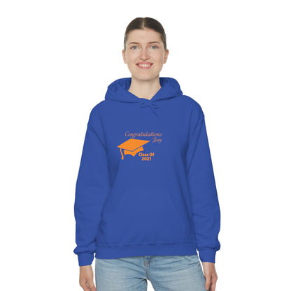 Congratulations With Year &amp; Name Customizable - Unisex Heavy Blend™ Hooded Sweatshirt