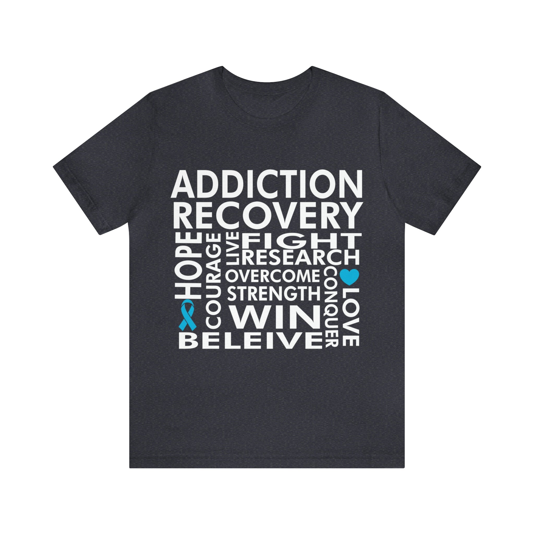 Addiction Recovery - Unisex Jersey Short Sleeve Tee