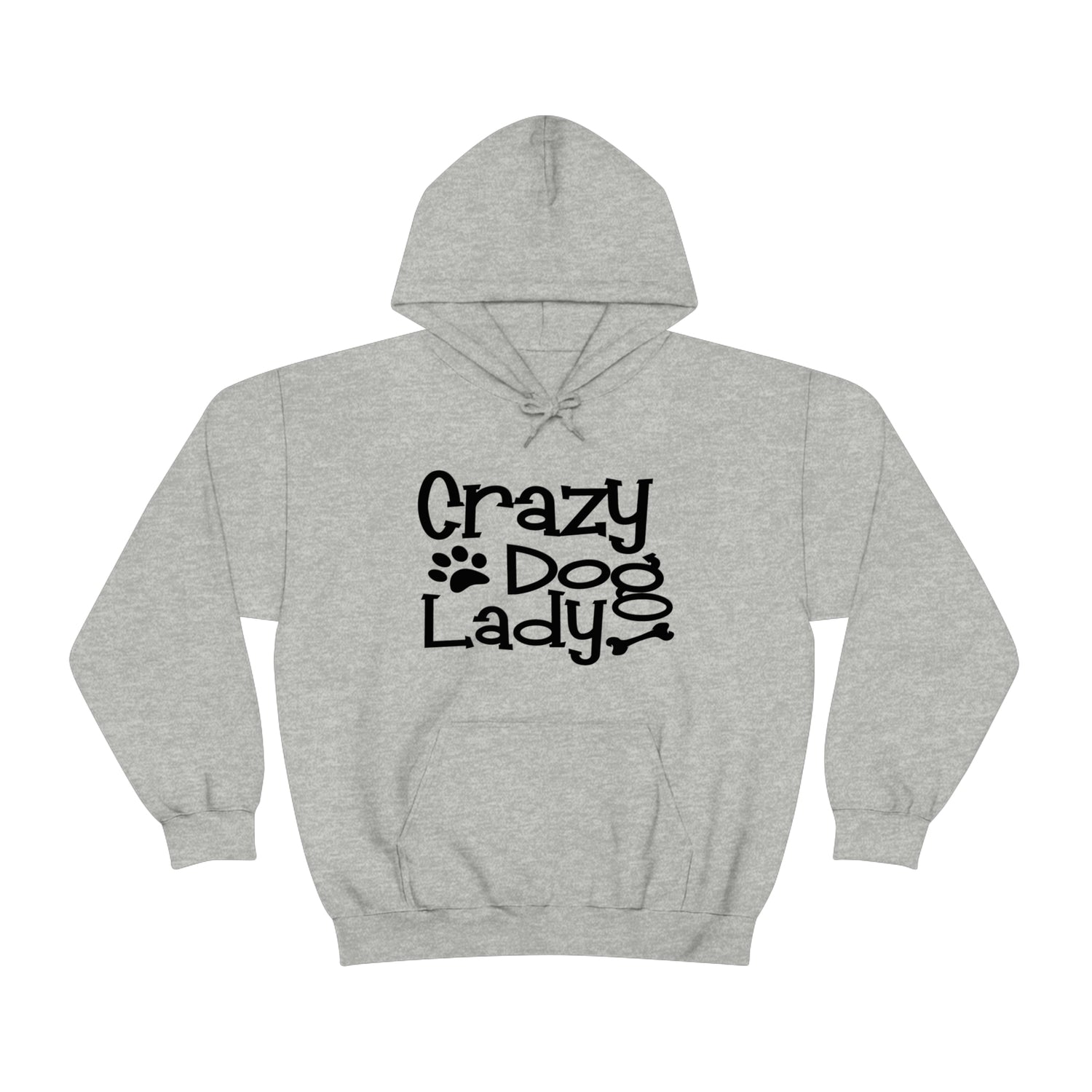 Crazy Dog Lady - Unisex Heavy Blend™ Hooded Sweatshirt